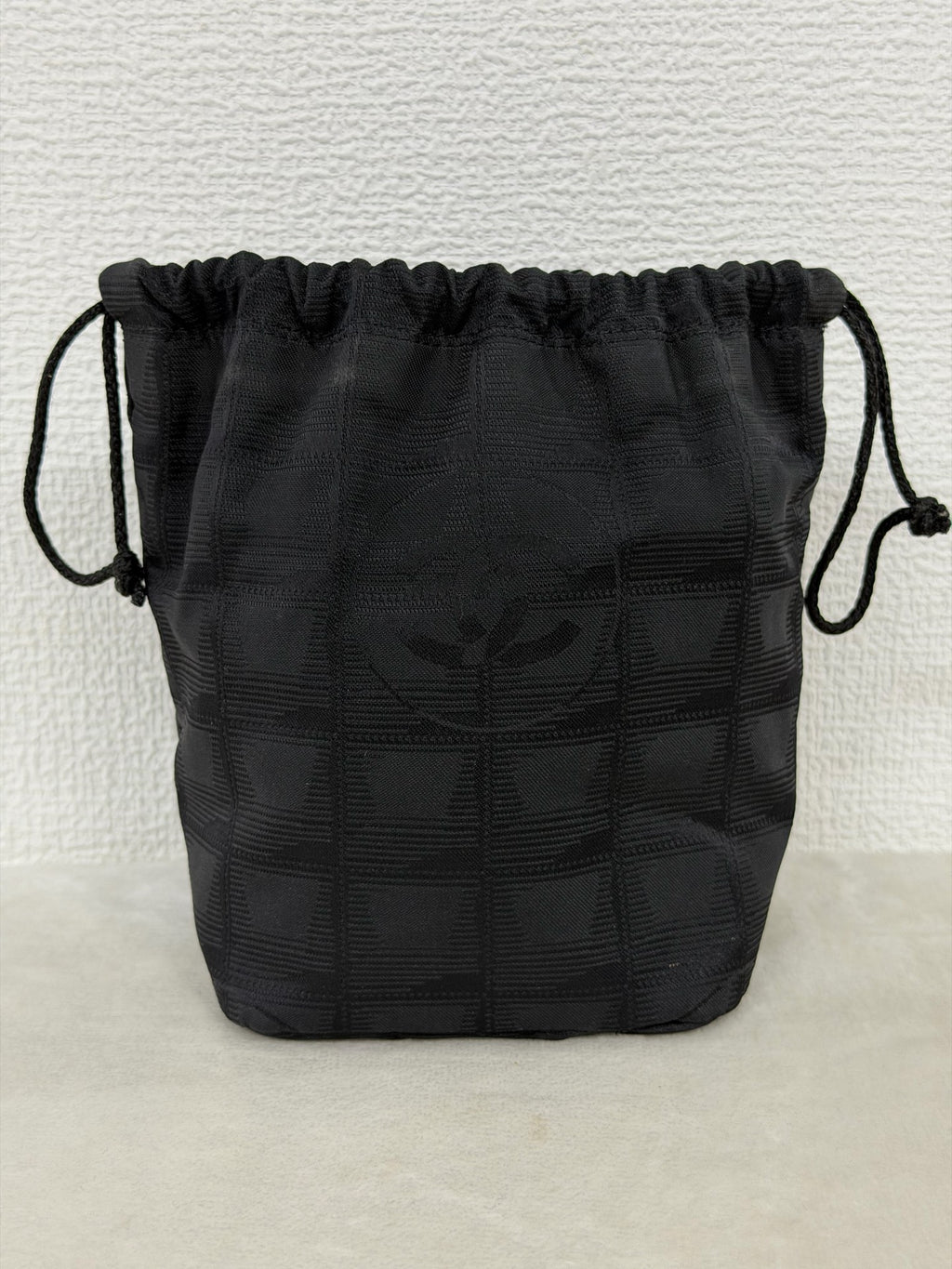 Chanel Vintage New Travel Line Drawstring Bucket Bag
