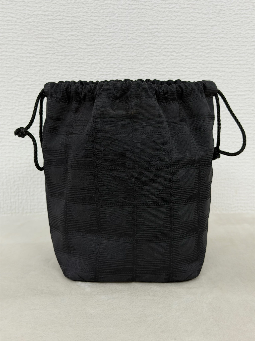 Chanel Vintage New Travel Line Drawstring Bucket Bag