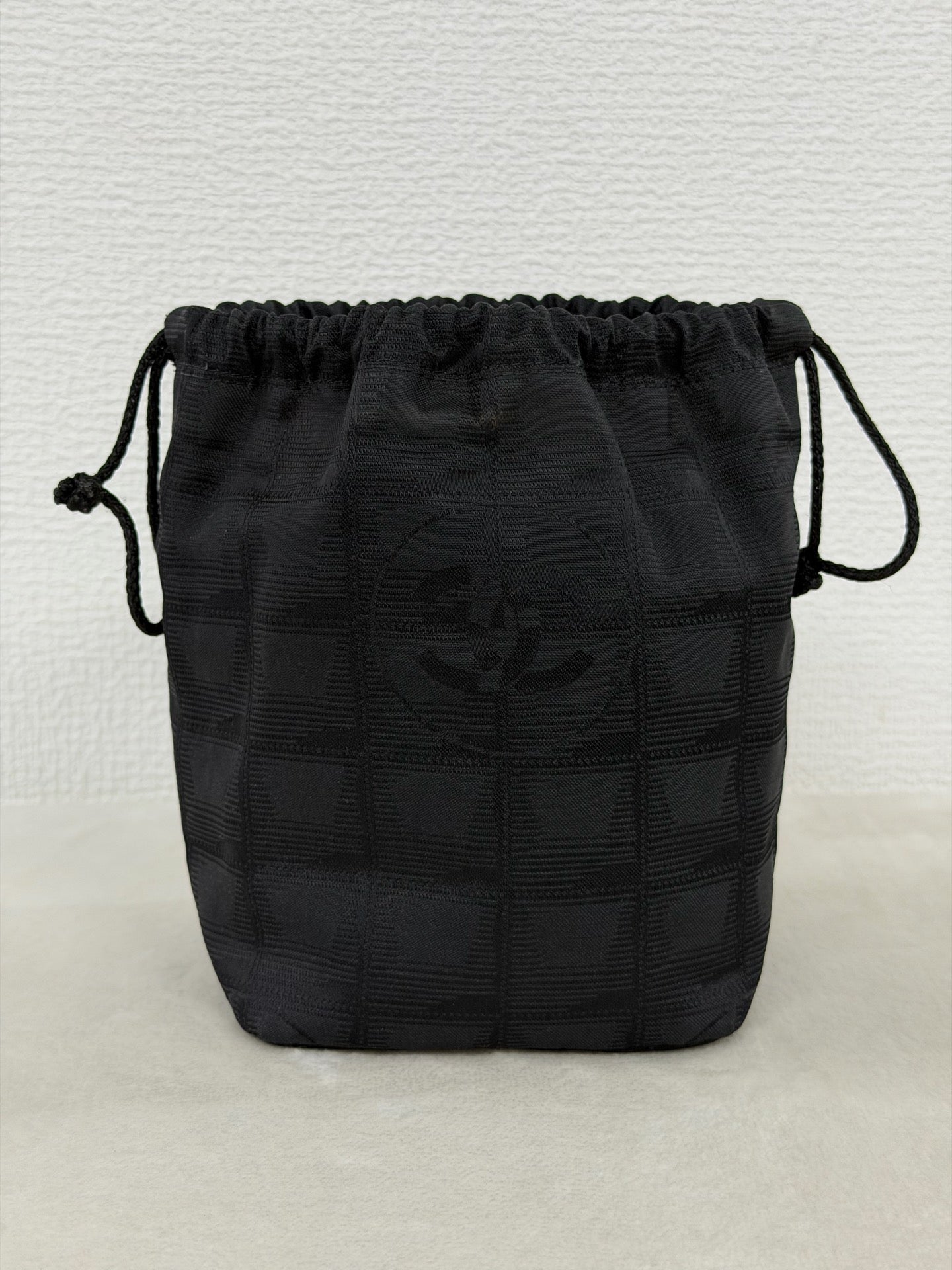 Chanel Vintage New Travel Line Drawstring Bucket Bag
