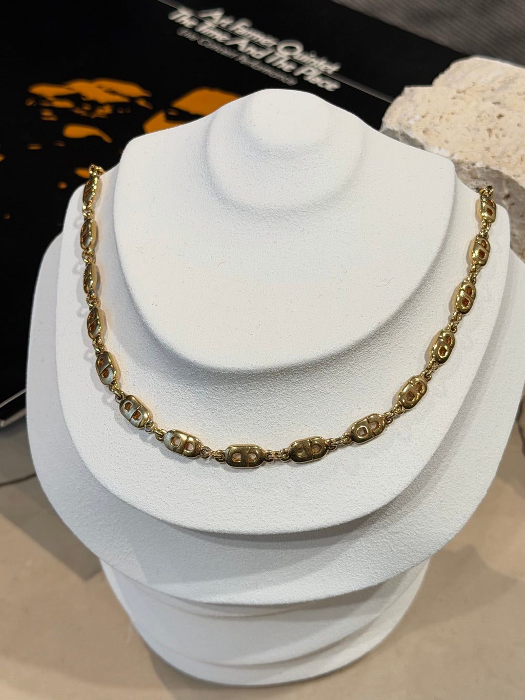 Christian Dior gold-tone necklace