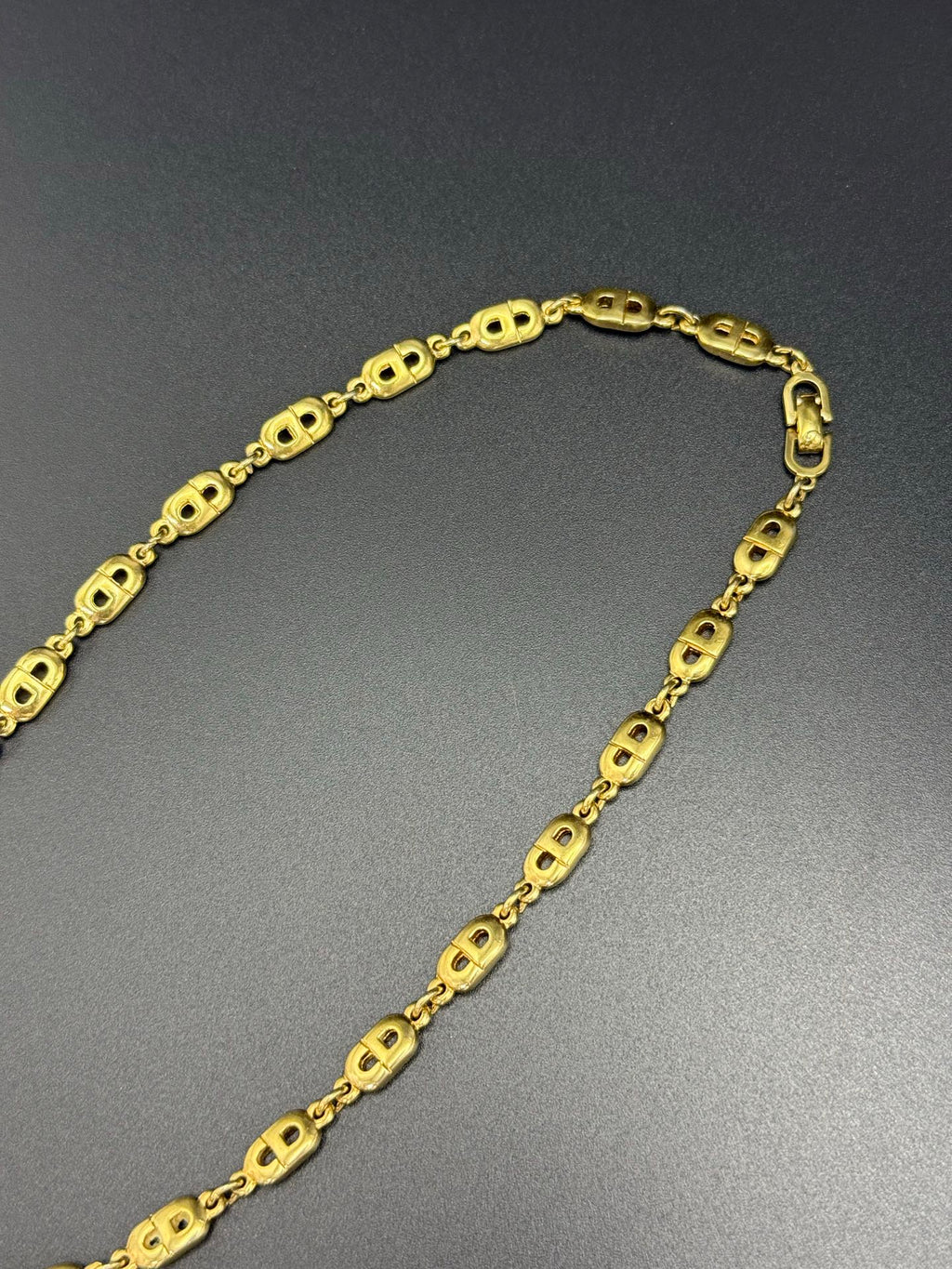 Christian Dior gold-tone necklace