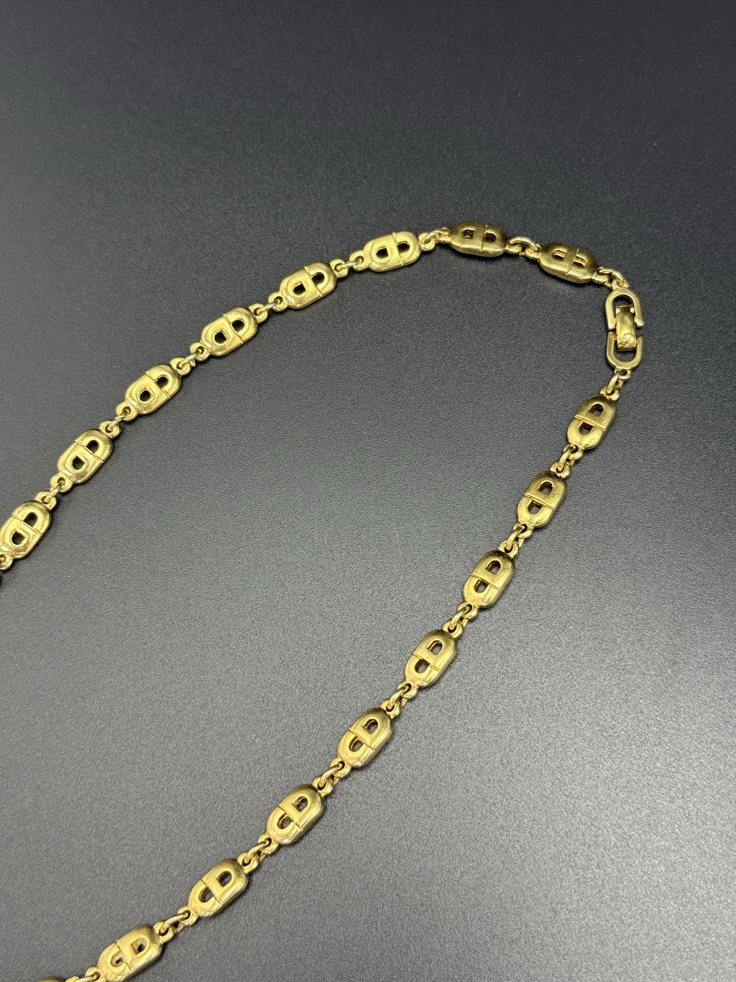 Christian Dior gold-tone necklace