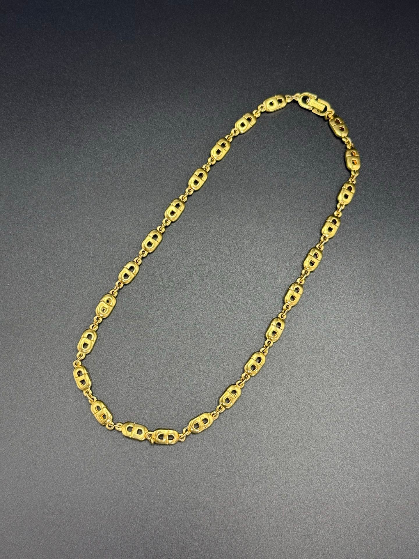 Christian Dior gold-tone necklace