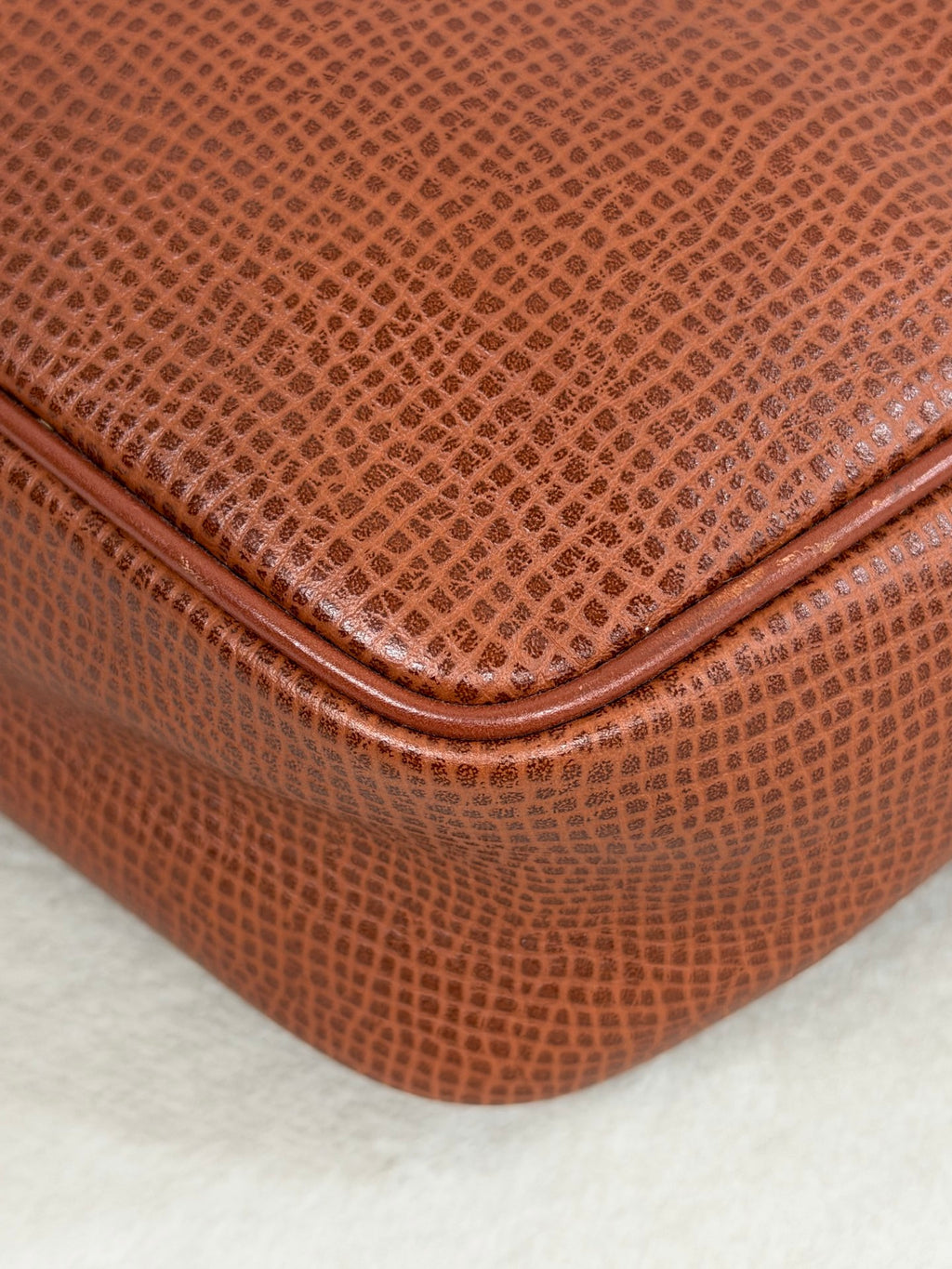 Christian Dior  CD Oval Hardware Leather Camera Bag