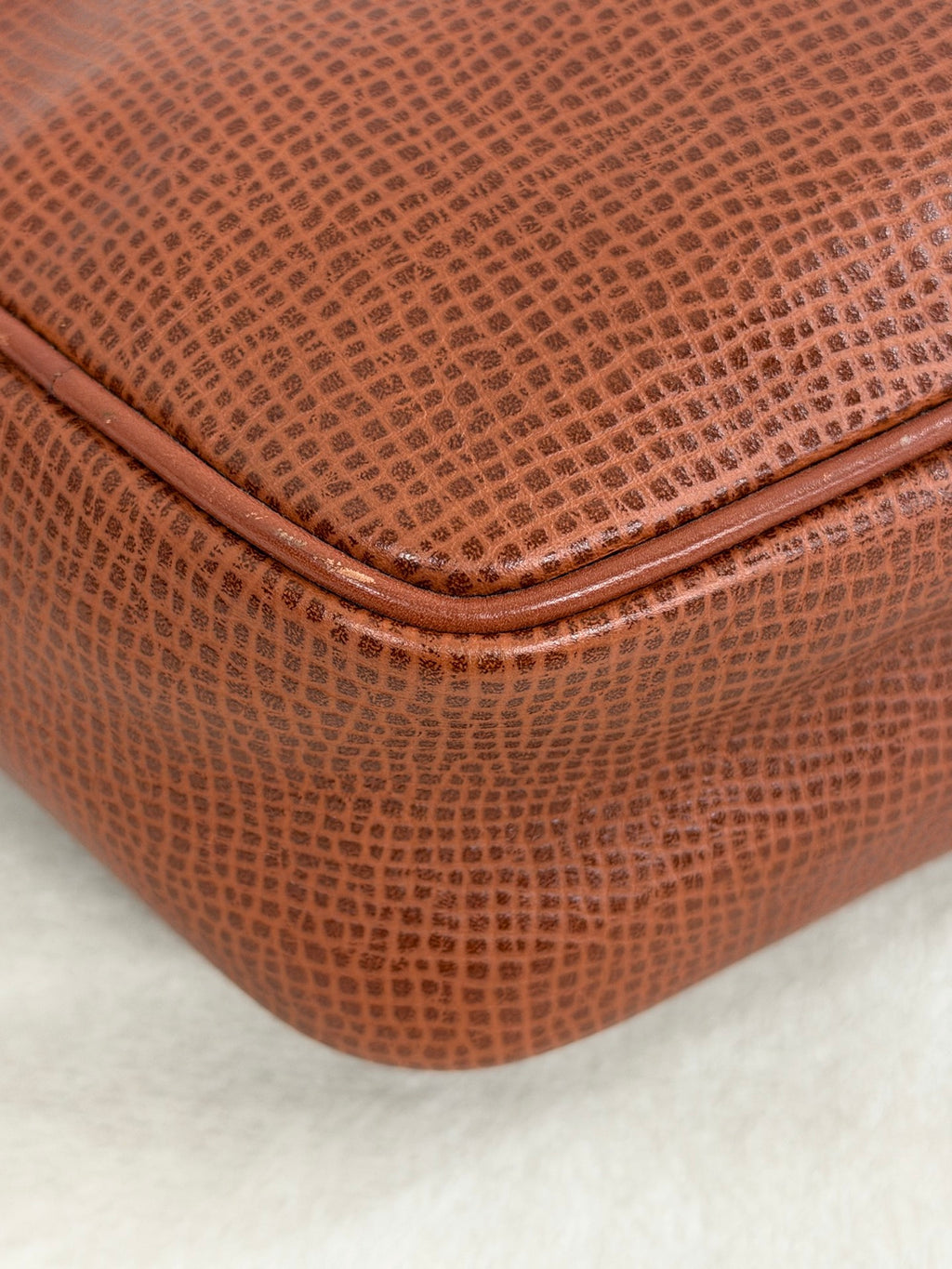 Christian Dior  CD Oval Hardware Leather Camera Bag