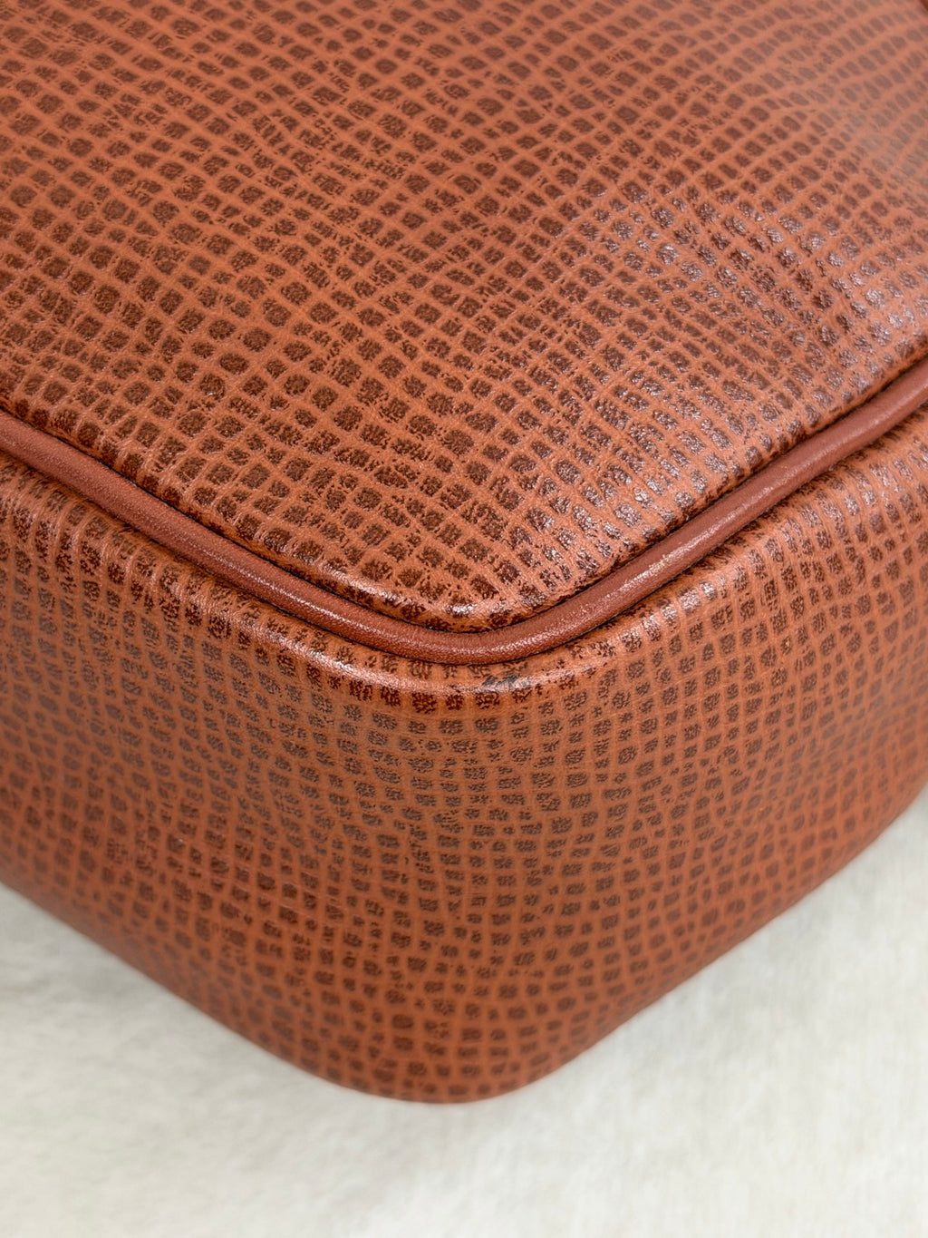 Christian Dior  CD Oval Hardware Leather Camera Bag