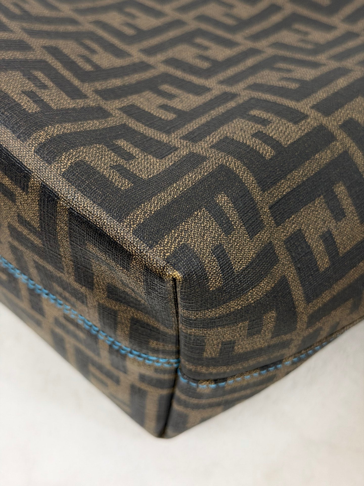 FENDI Fortune Fish Zucca Tote Bag