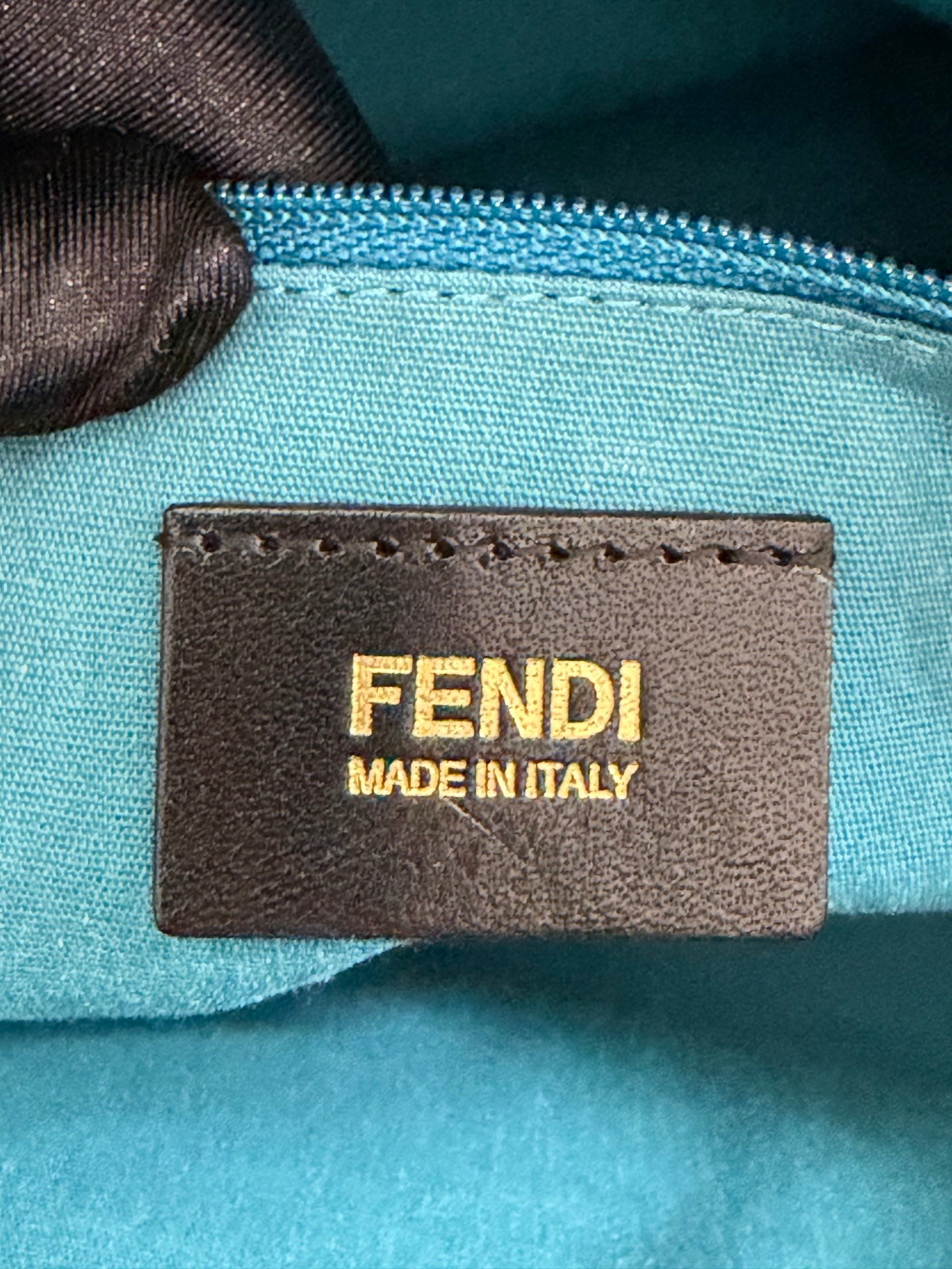 FENDI Fortune Fish Zucca Tote Bag