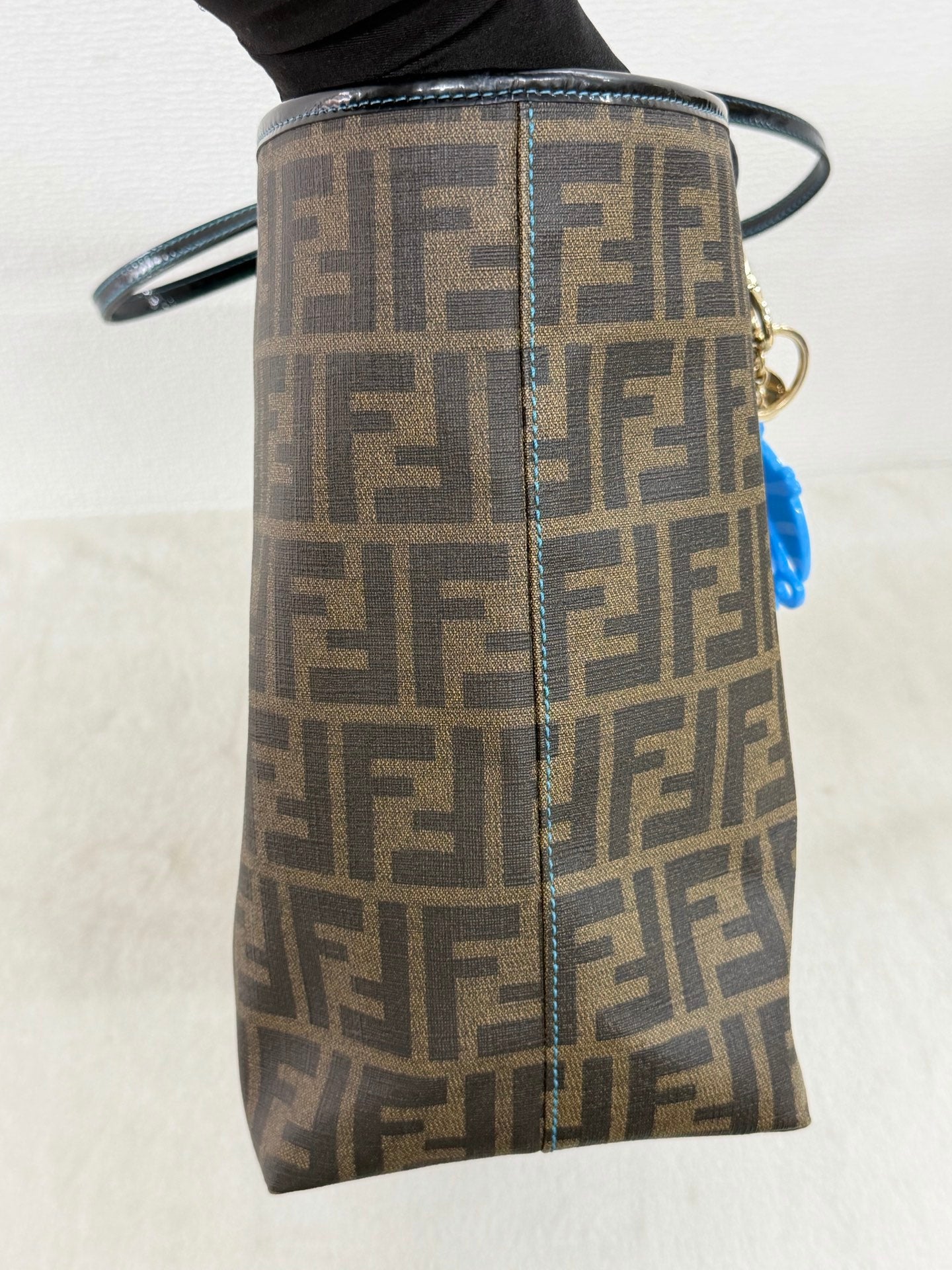 FENDI Fortune Fish Zucca Tote Bag