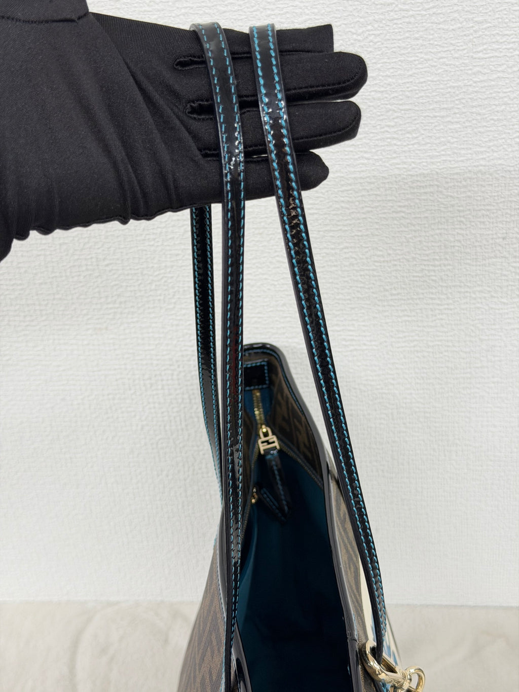 FENDI Fortune Fish Zucca Tote Bag
