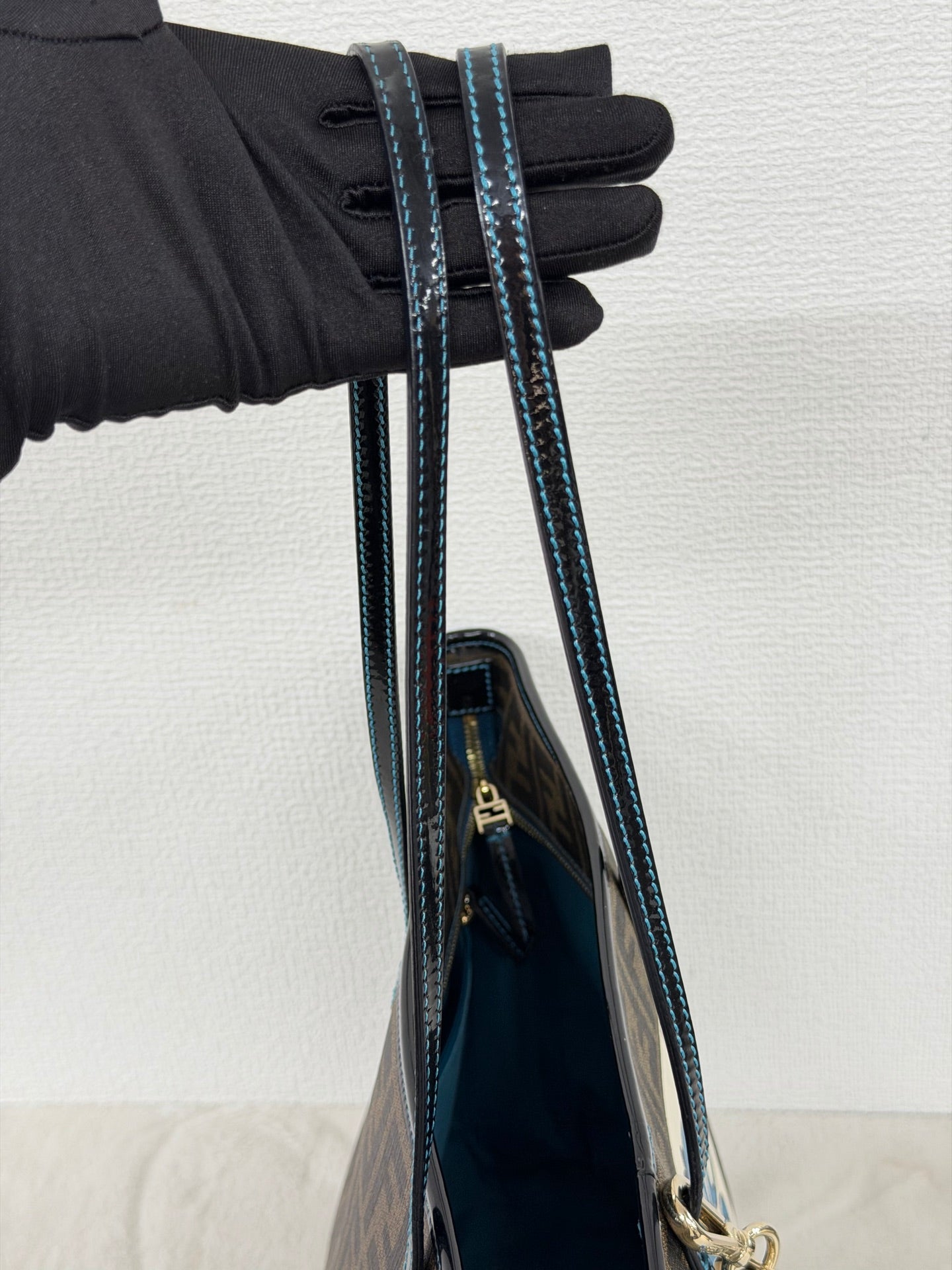FENDI Fortune Fish Zucca Tote Bag