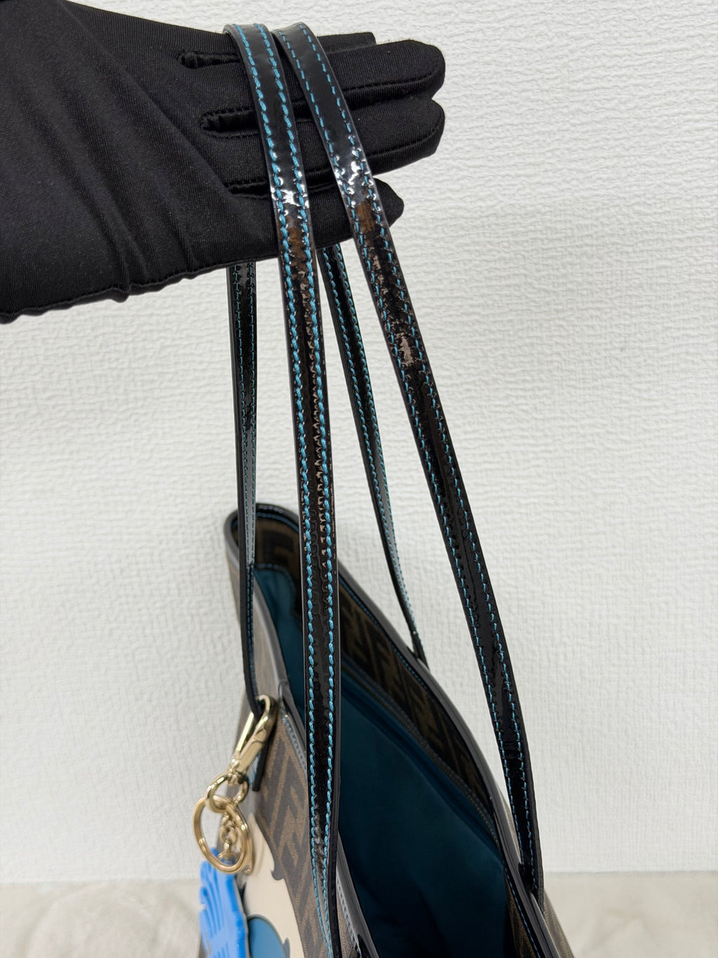 FENDI Fortune Fish Zucca Tote Bag