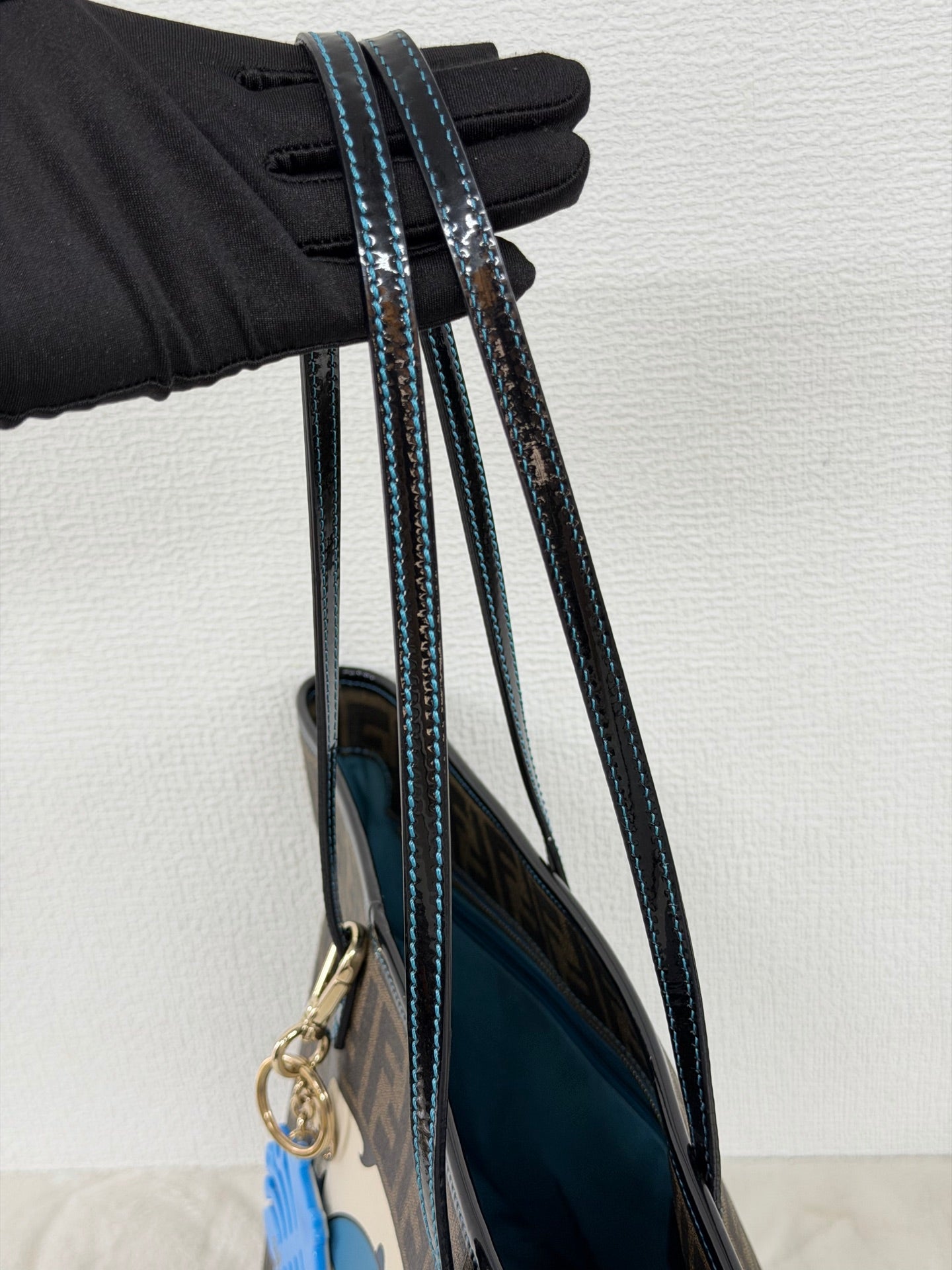 FENDI Fortune Fish Zucca Tote Bag