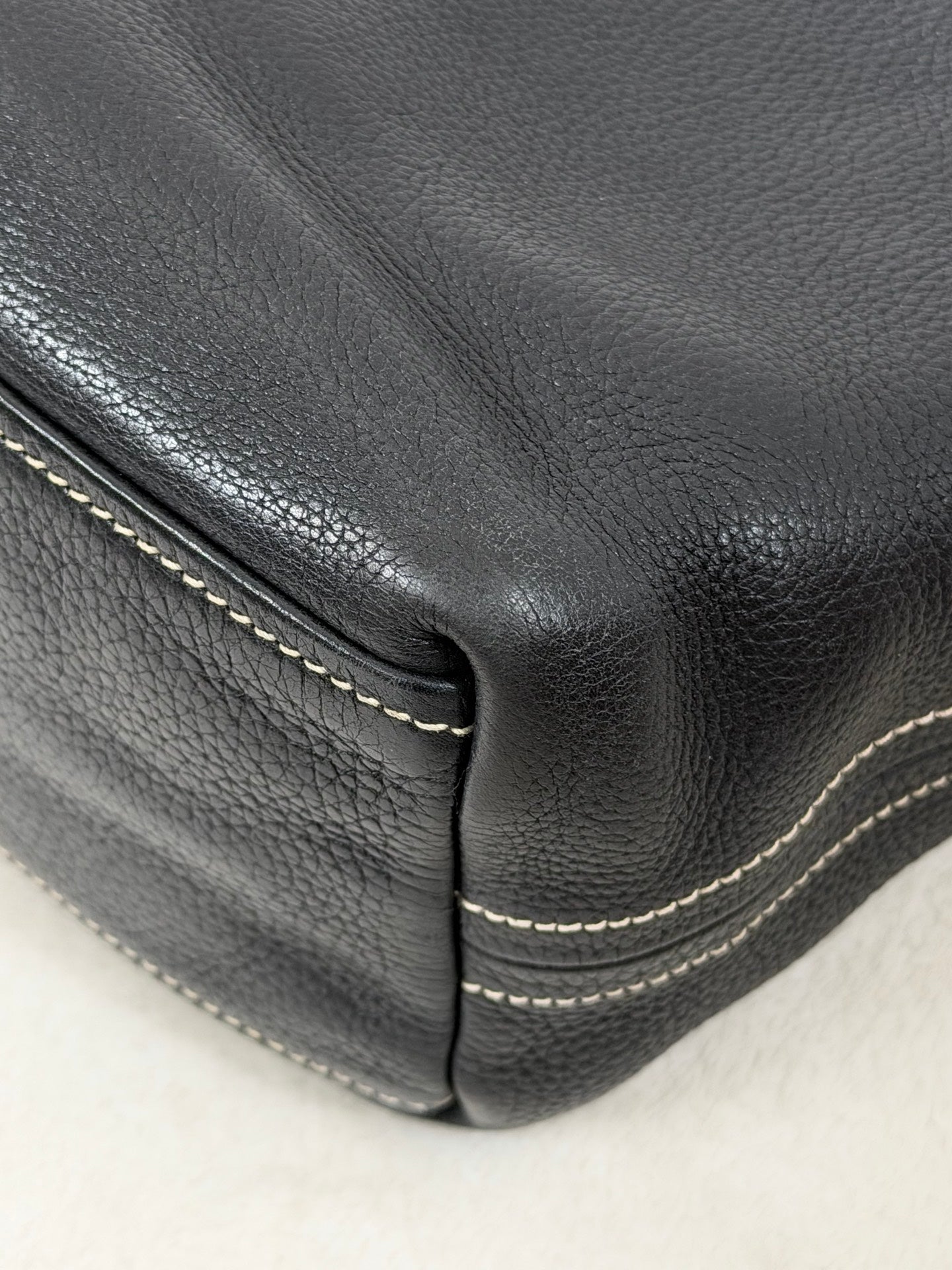 PRADA  Vitello Daino Hobo Bag.
