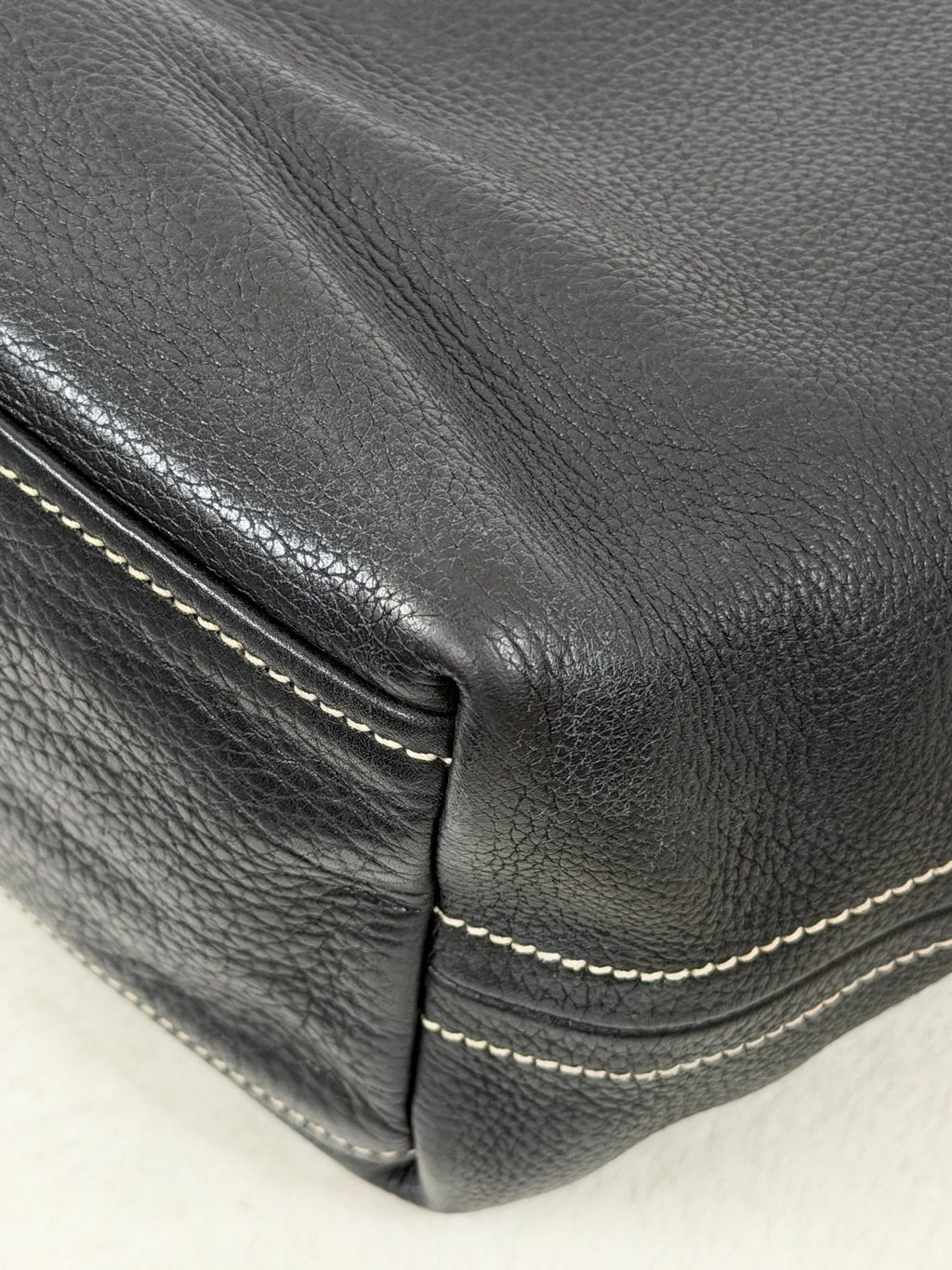 PRADA  Vitello Daino Hobo Bag.