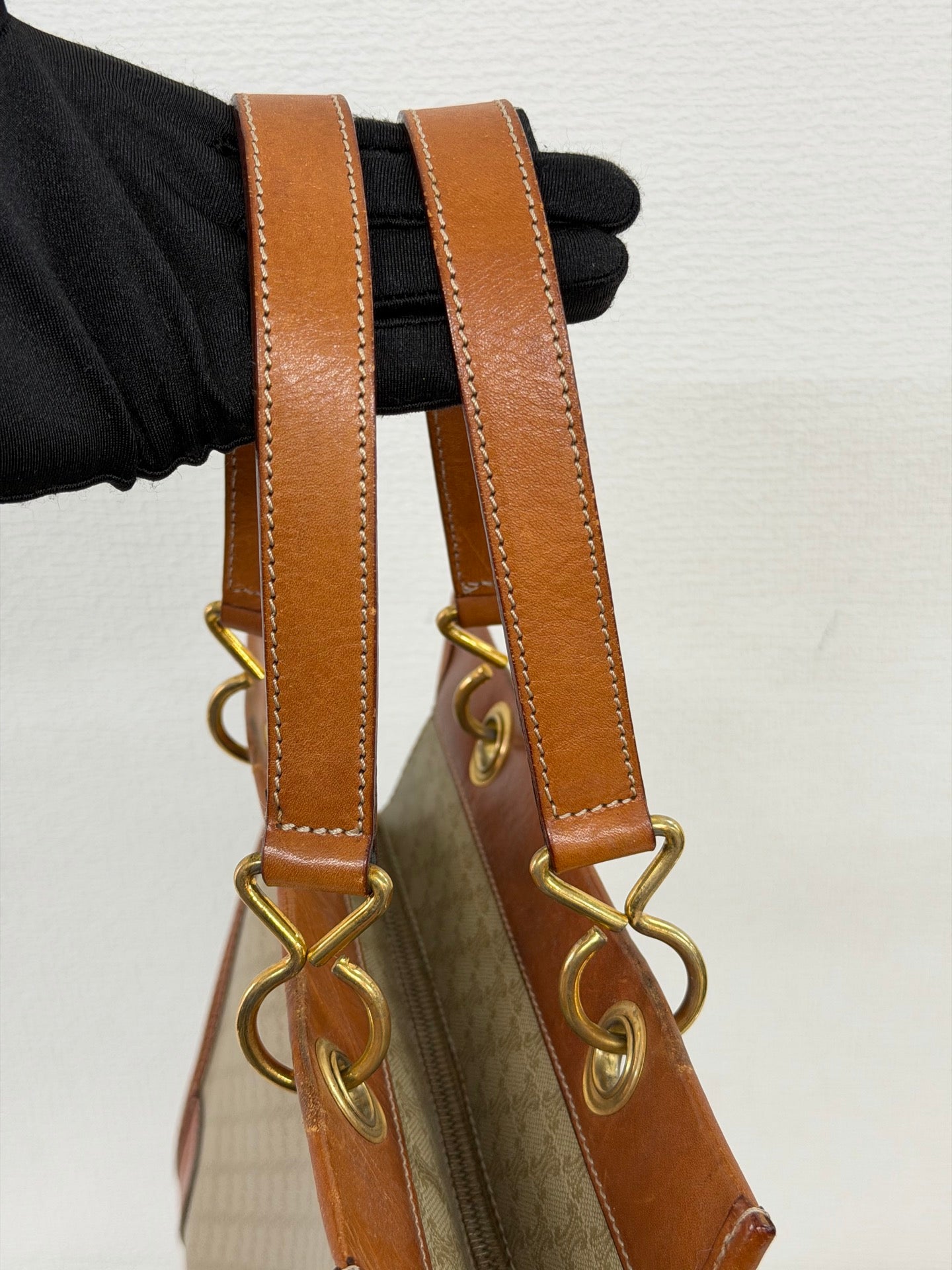 CELINE Macadam Square Tote Bag
