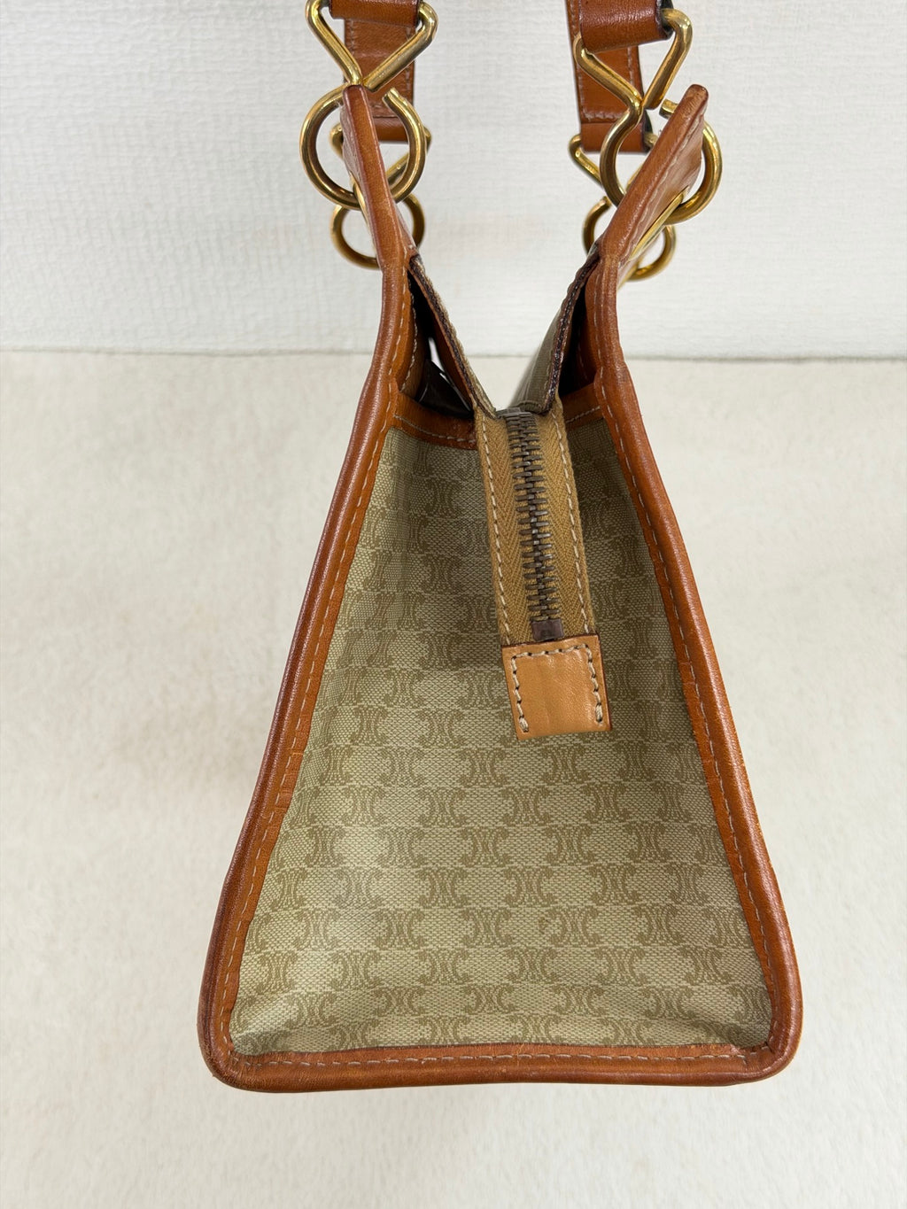 CELINE Macadam Square Tote Bag