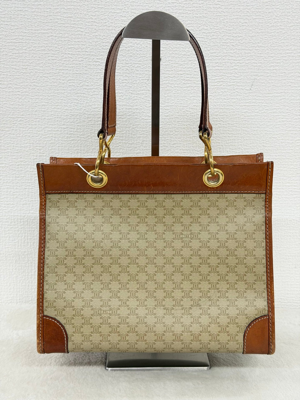 CELINE Macadam Square Tote Bag