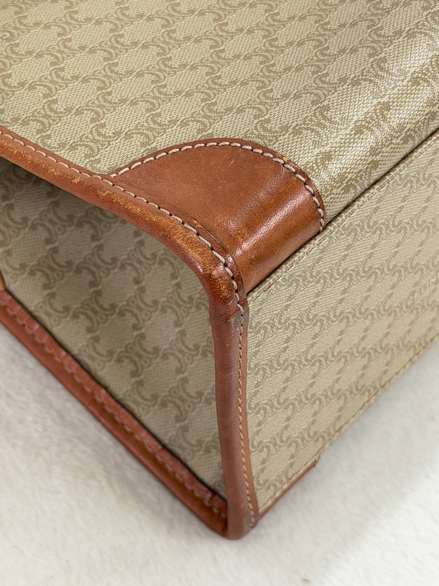 CELINE Macadam Square Tote Bag