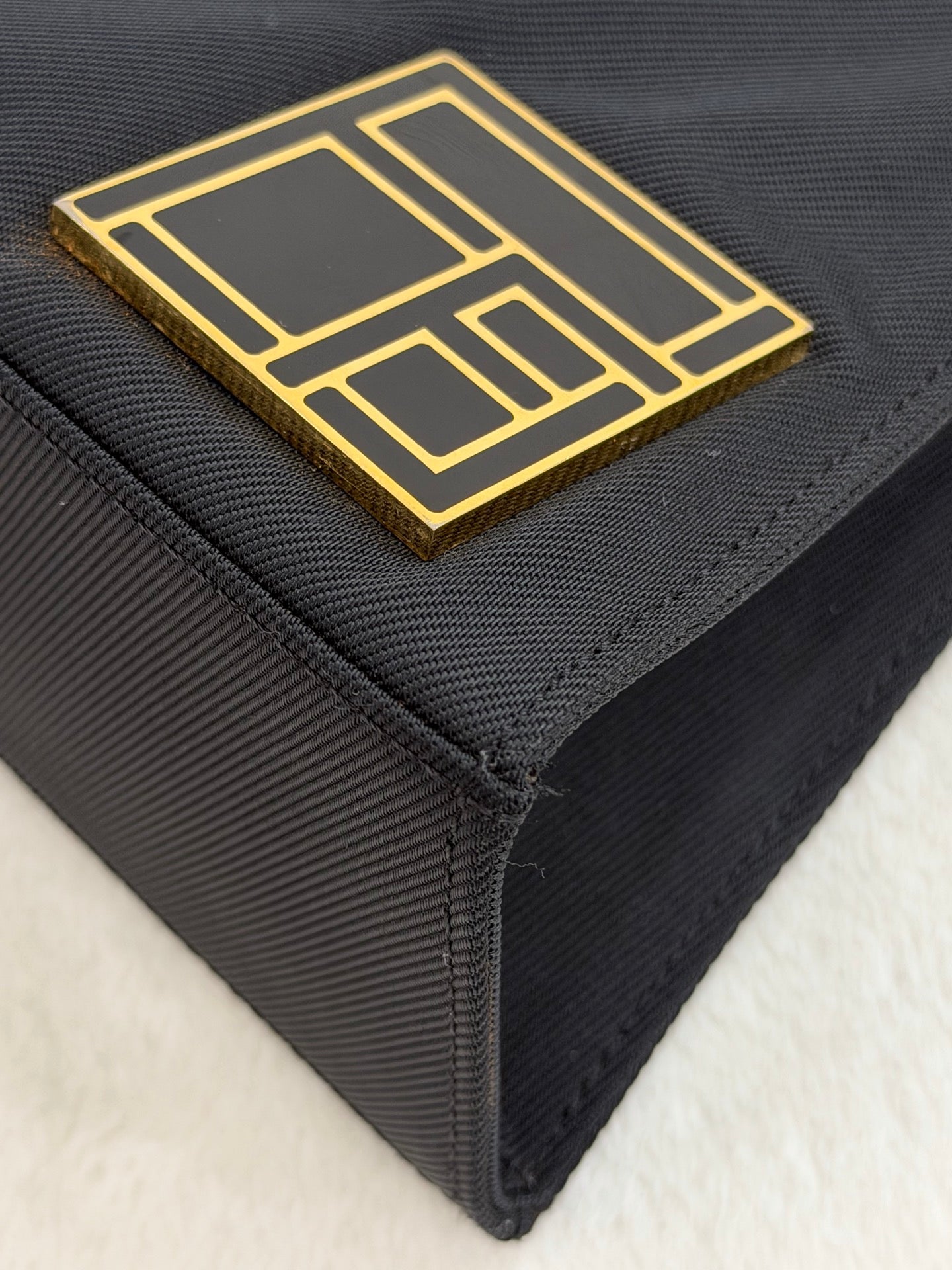 FENDI Nylon Frame Shoulder Bag