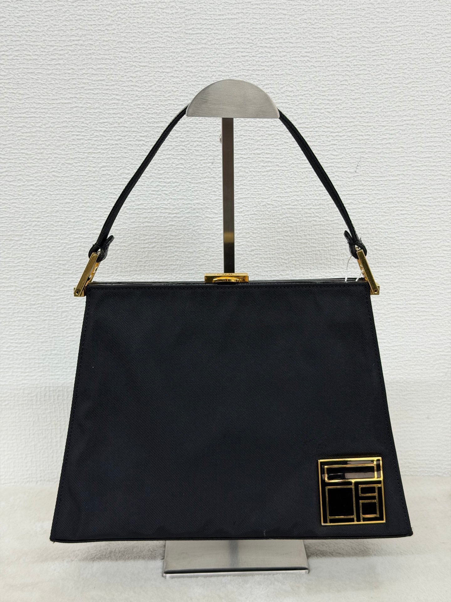 FENDI Nylon Frame Shoulder Bag