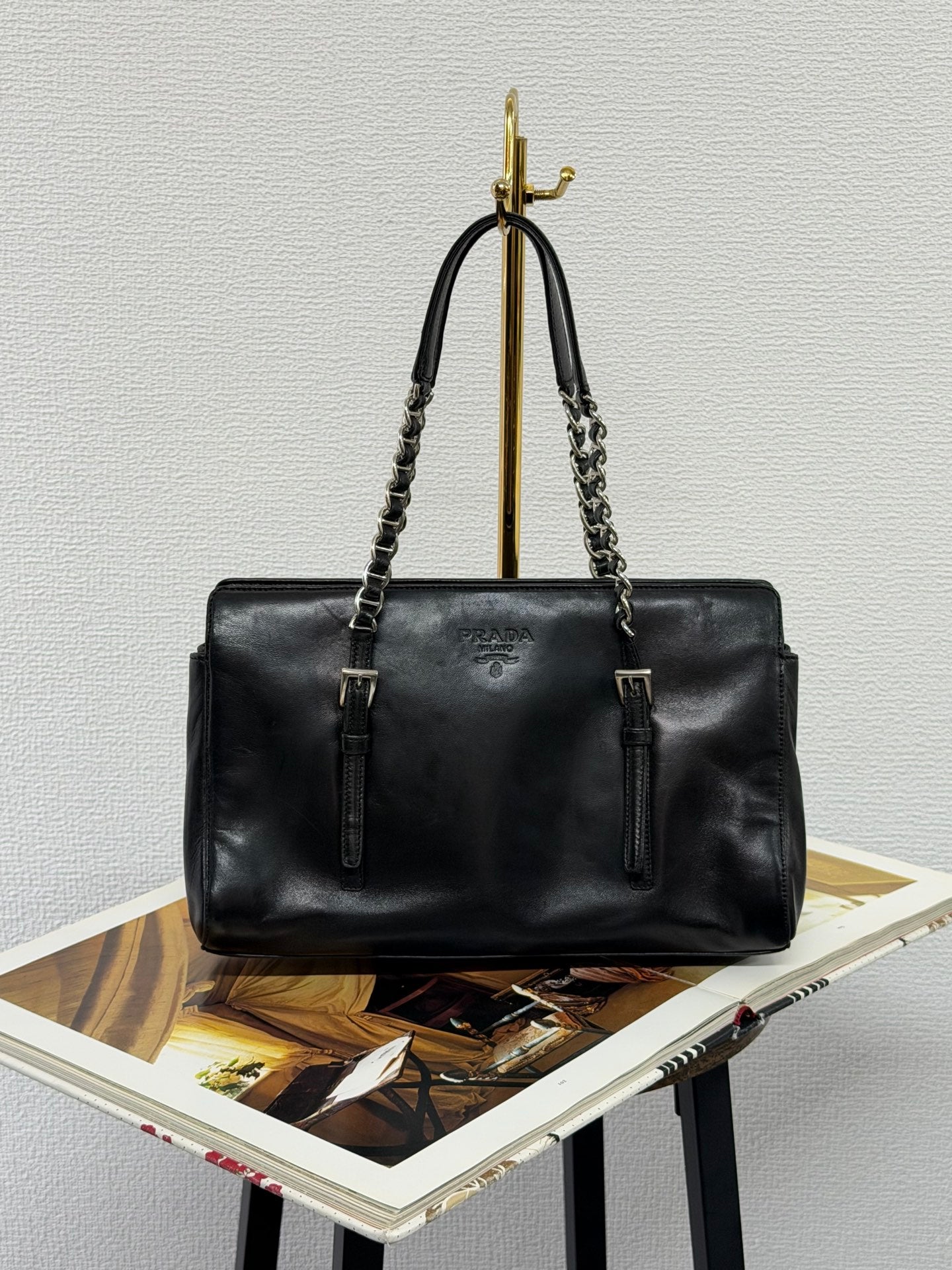 PRADA Leather Chain Bag