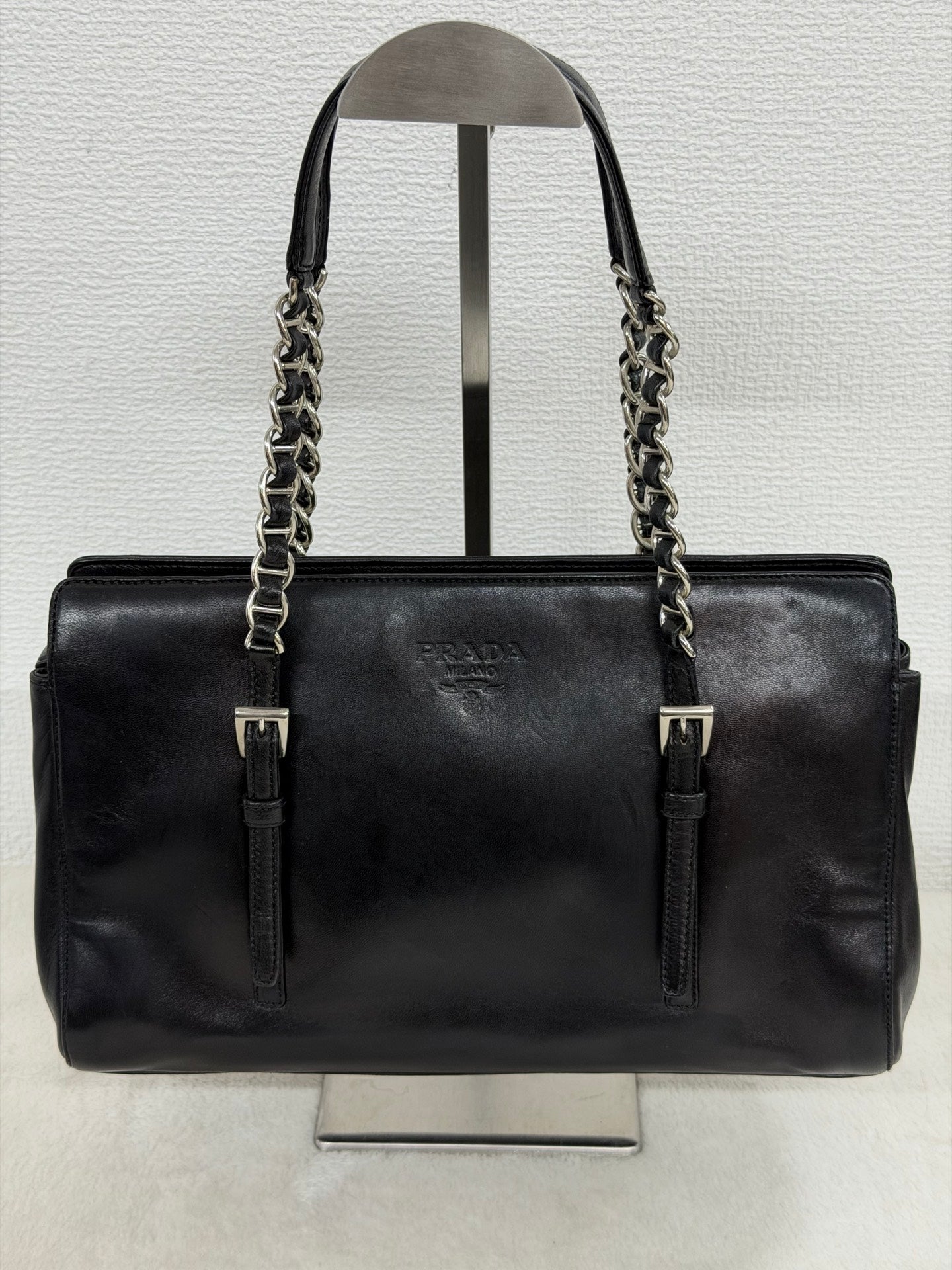 PRADA Leather Chain Bag