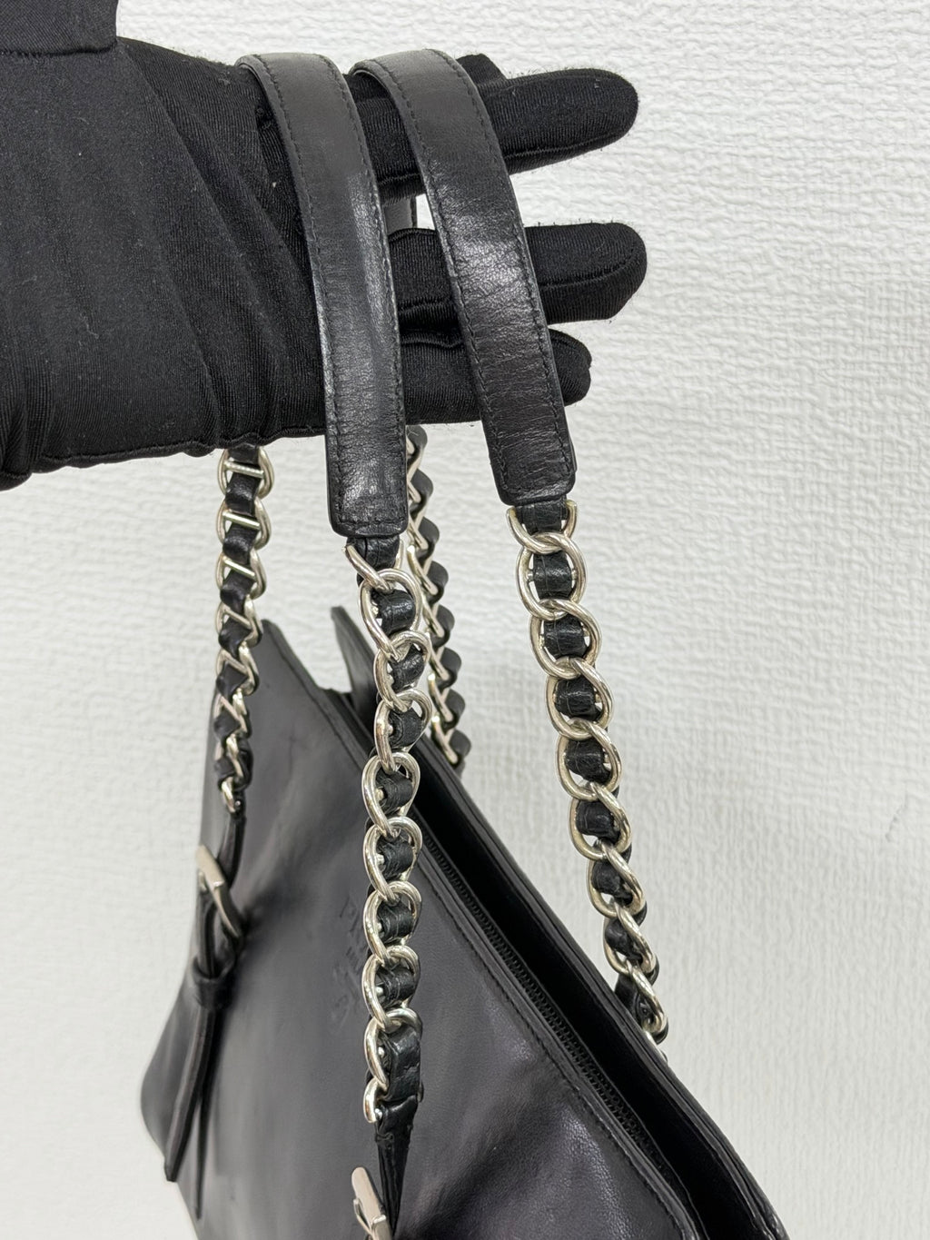 PRADA Leather Chain Bag