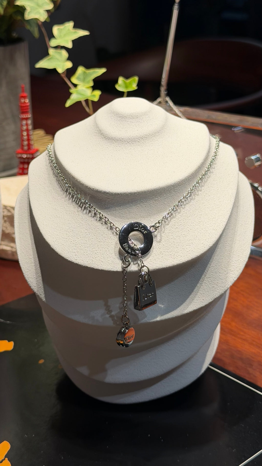 Christian Dior Beauty Charm Lariat Necklace