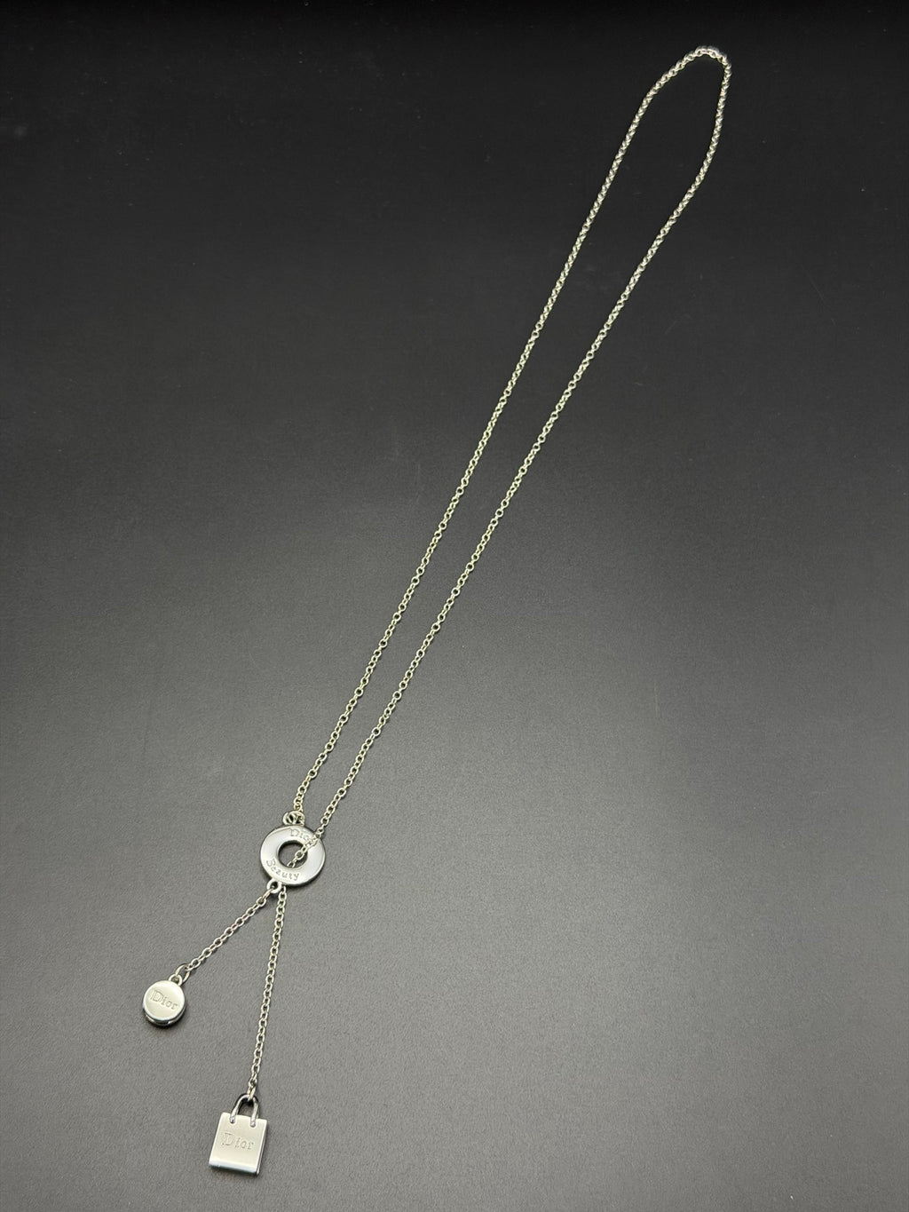 Christian Dior Beauty Charm Lariat Necklace
