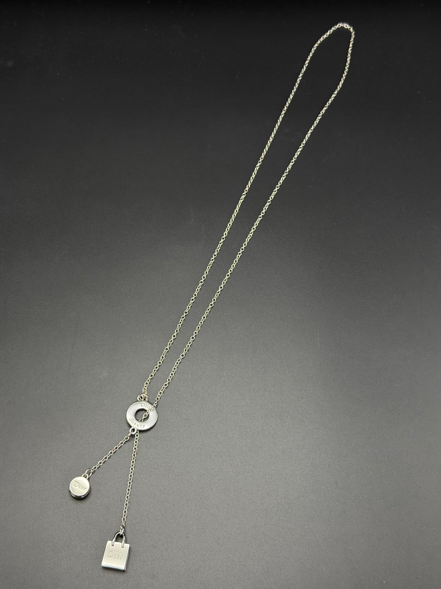 Christian Dior Beauty Charm Lariat Necklace