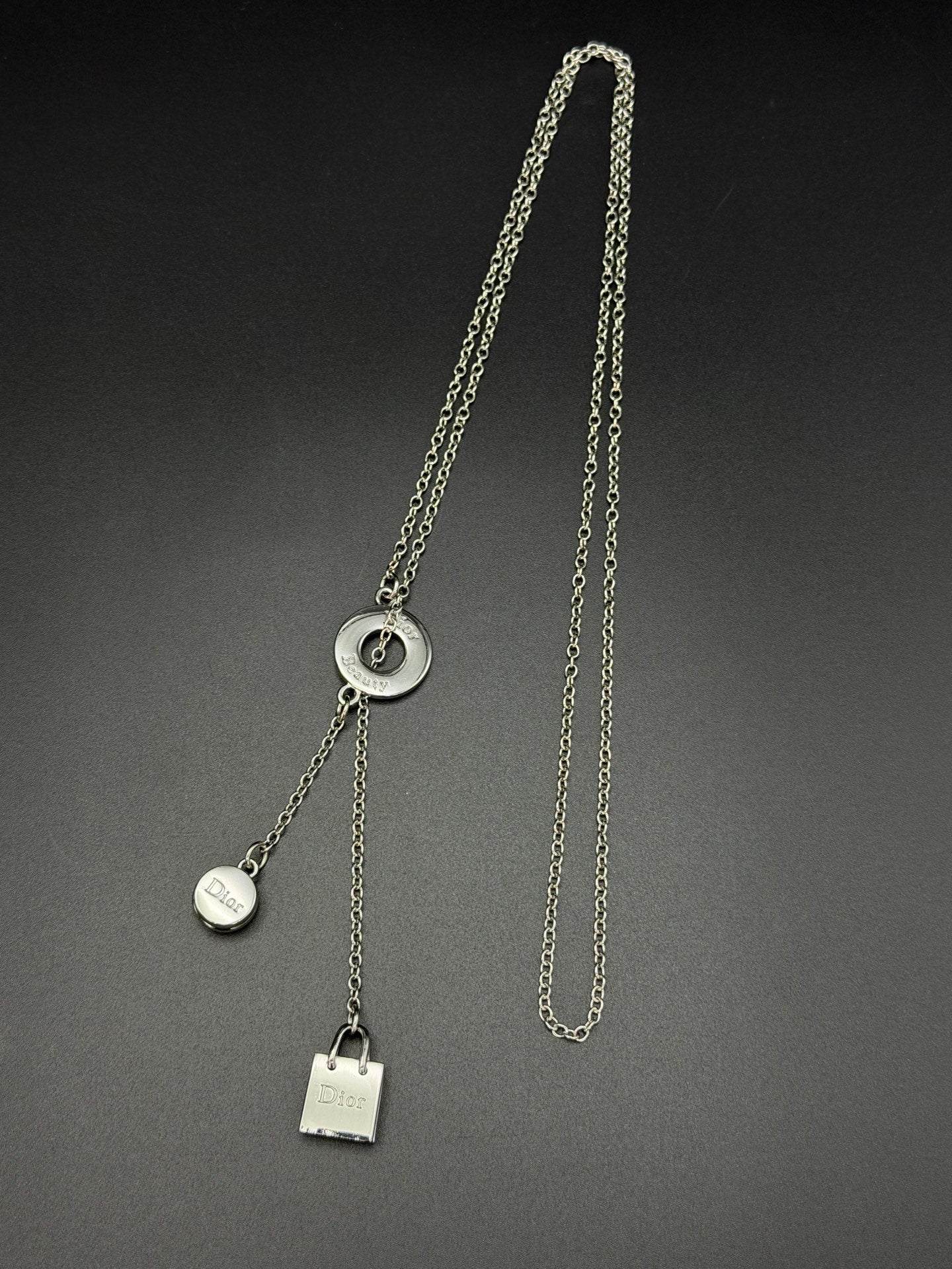 Christian Dior Beauty Charm Lariat Necklace