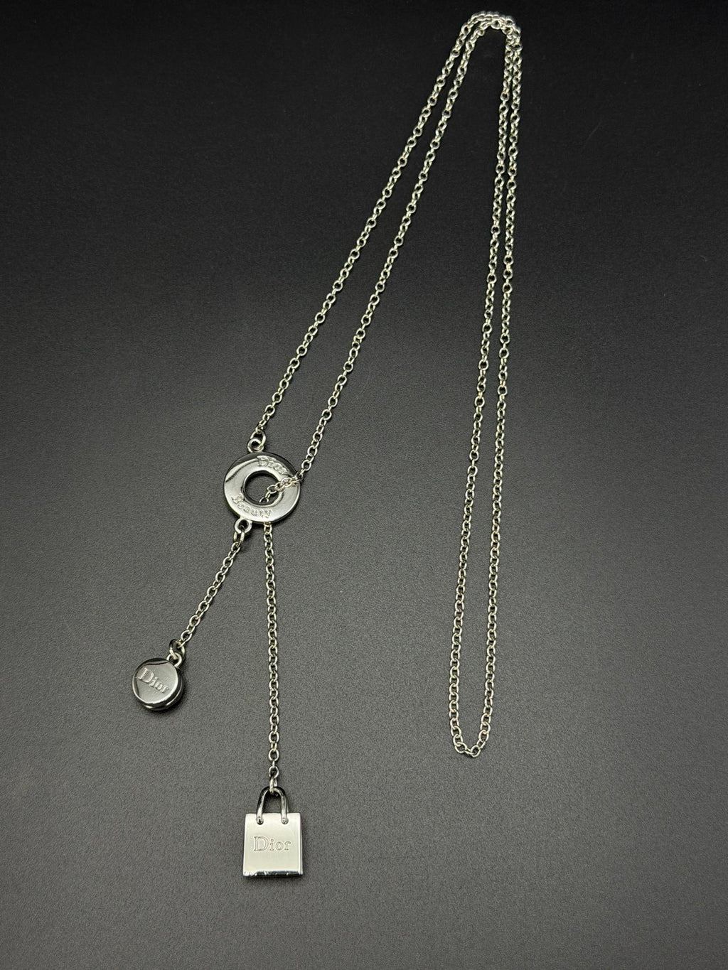 Christian Dior Beauty Charm Lariat Necklace