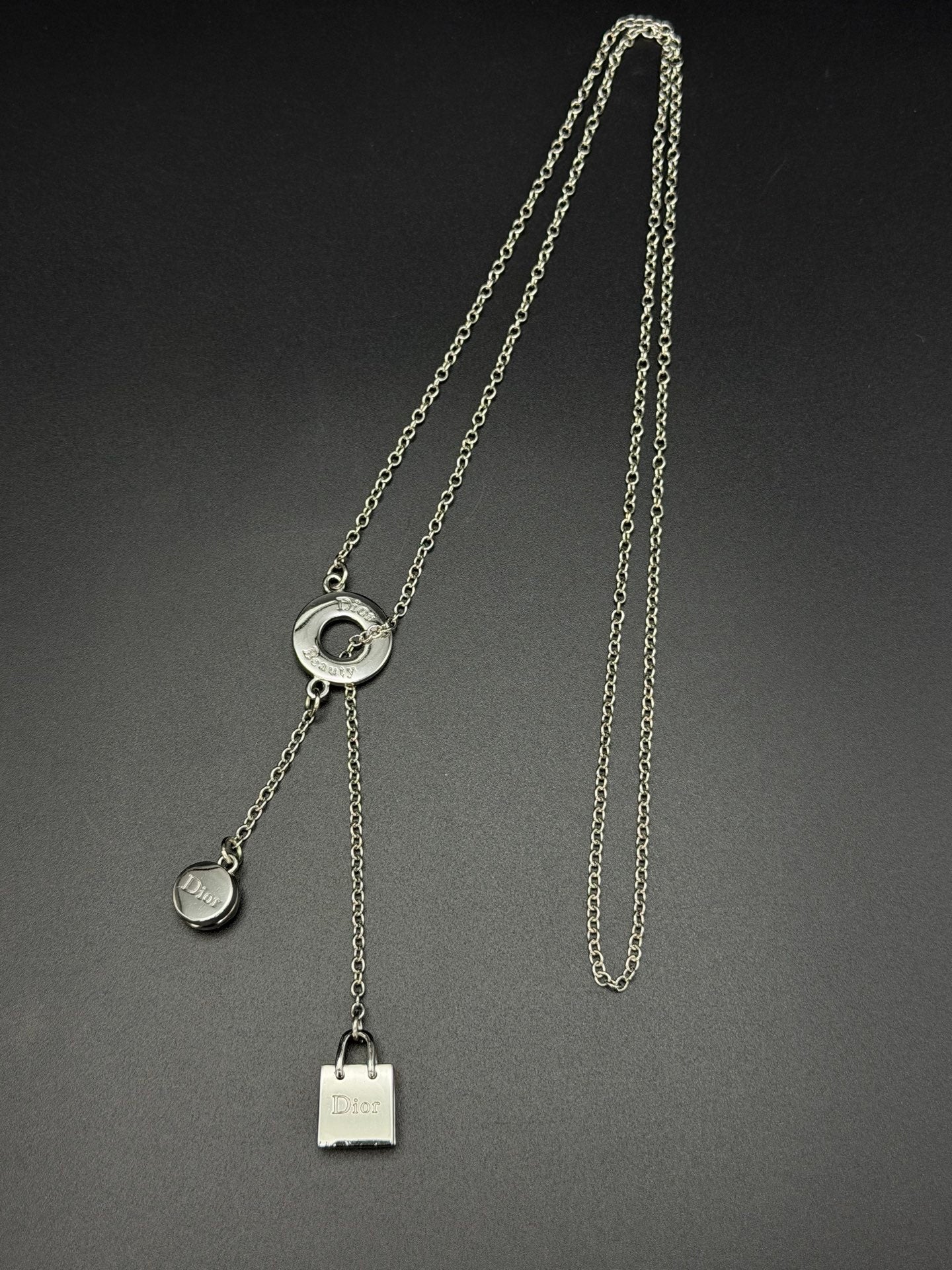 Christian Dior Beauty Charm Lariat Necklace