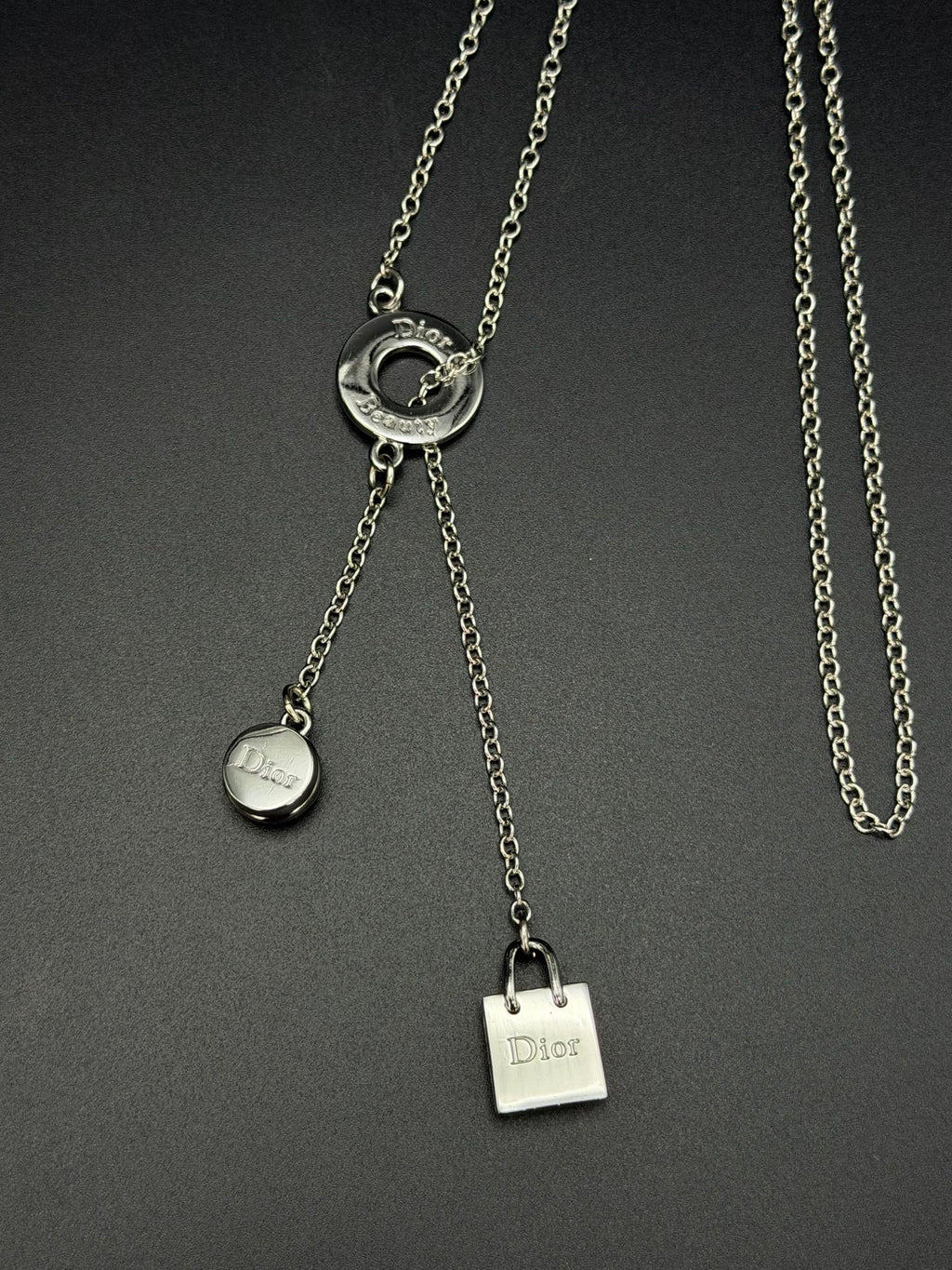 Christian Dior Beauty Charm Lariat Necklace