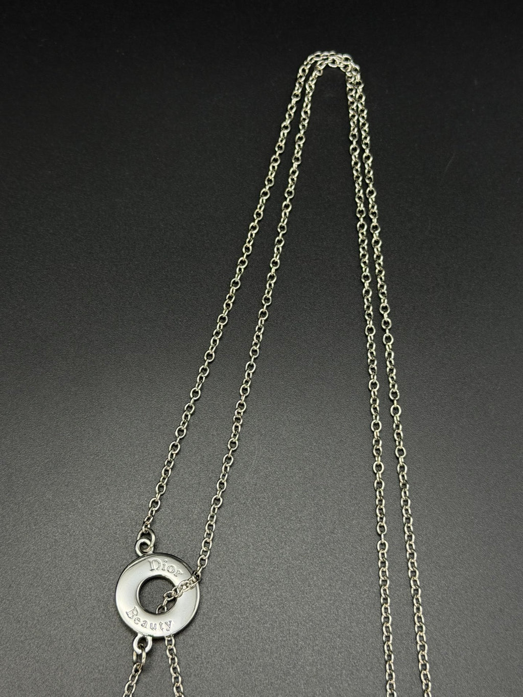 Christian Dior Beauty Charm Lariat Necklace