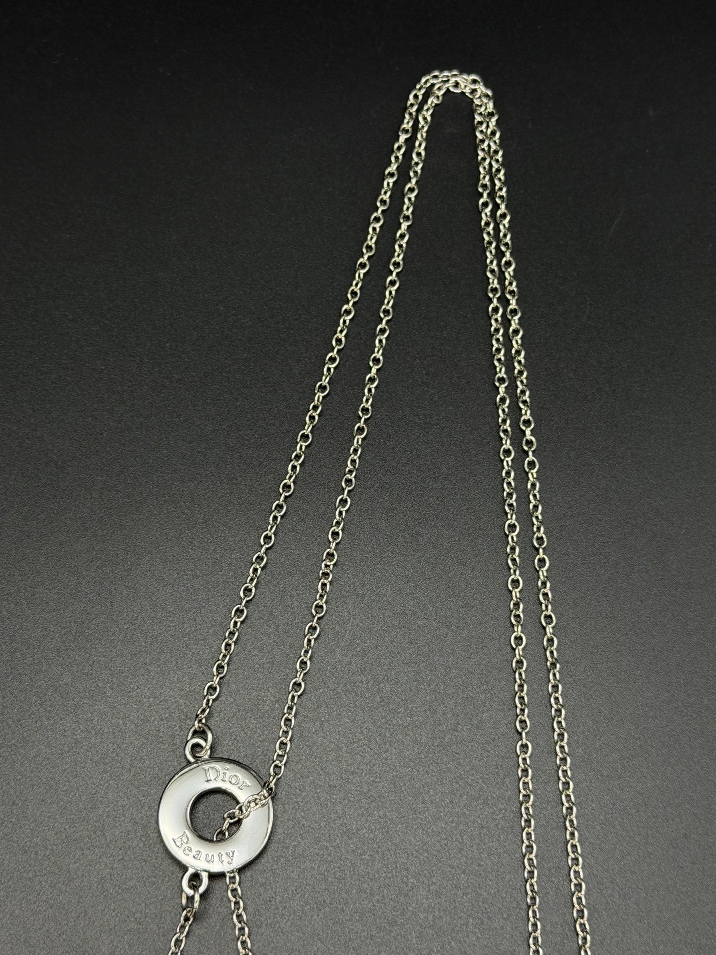Christian Dior Beauty Charm Lariat Necklace