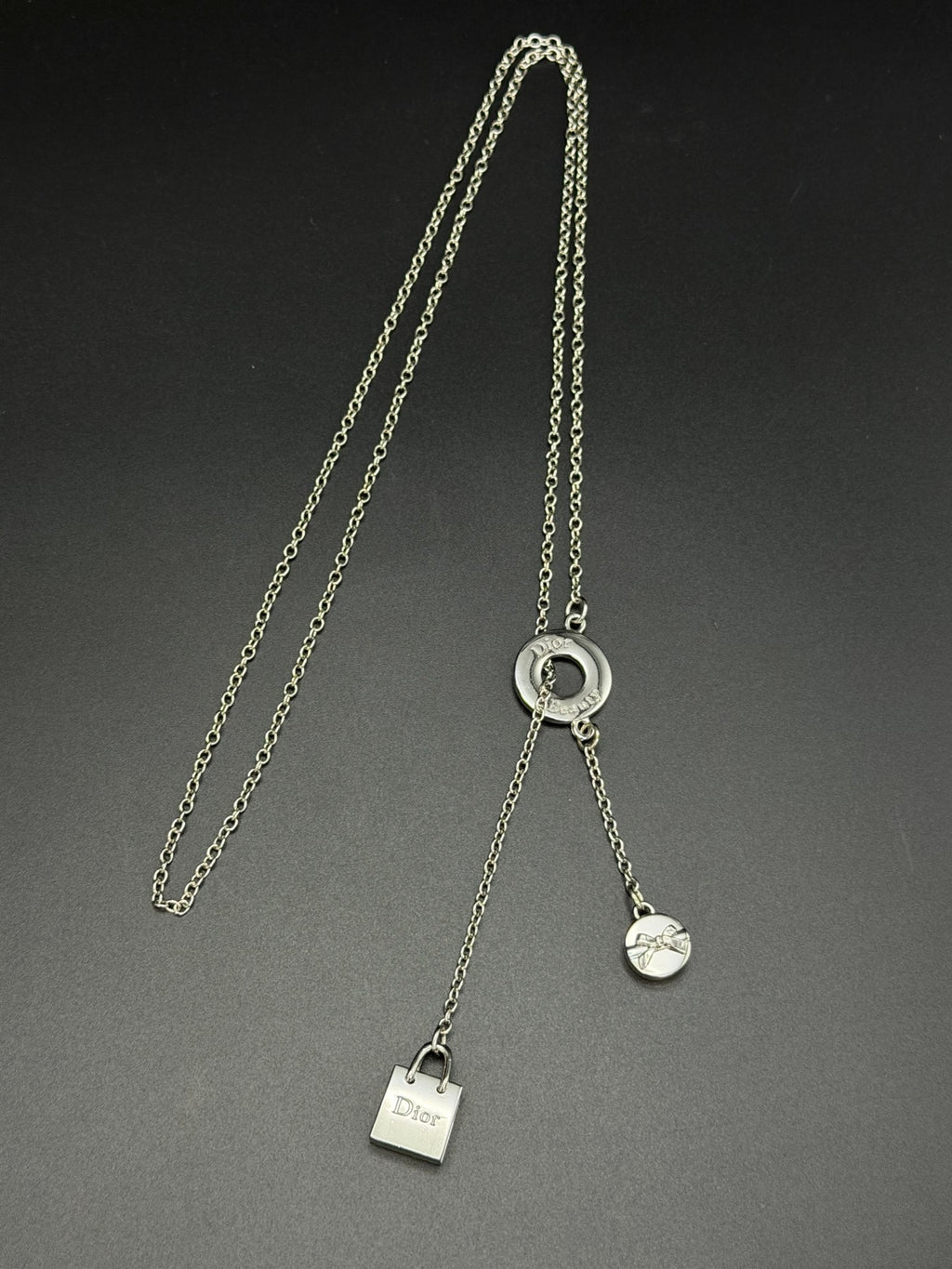 Christian Dior Beauty Charm Lariat Necklace