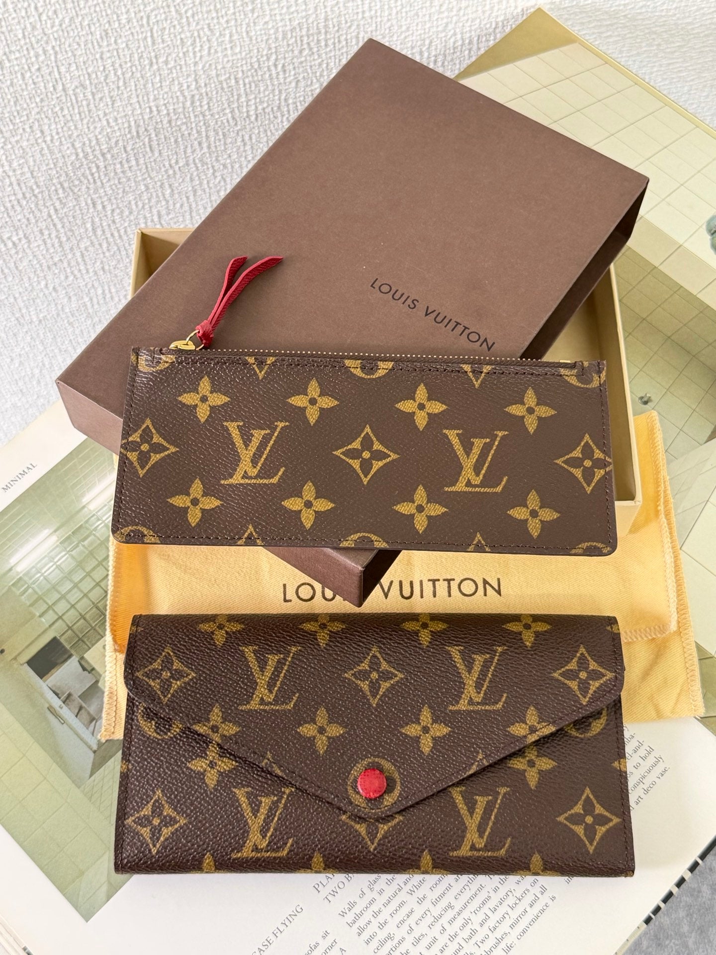 Louis Vuitton Monogram Félicie Pochette Inserts Set.