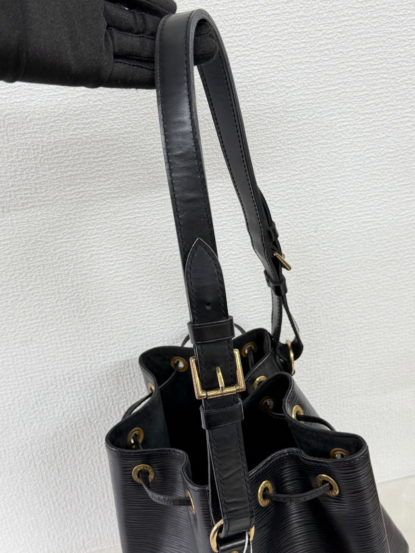 Louis Vuitton Épi Leather Noé Bag(Noir/Black coloration)