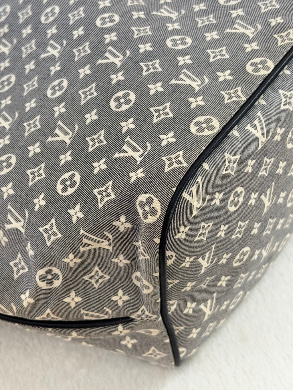 LOUIS VUITTON Monogram Denim Neverfull Shouldlerbag