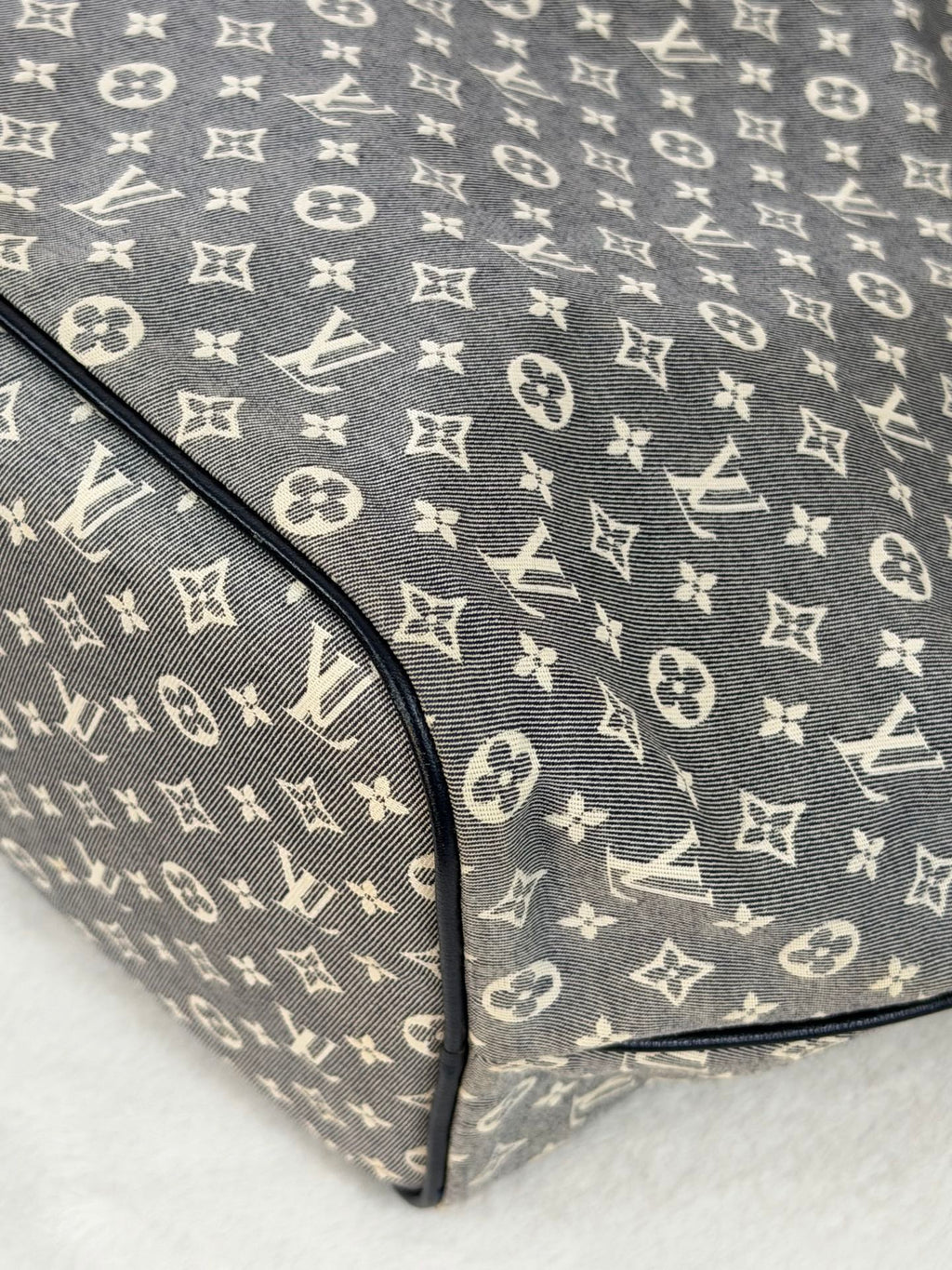 LOUIS VUITTON Monogram Denim Neverfull Shouldlerbag