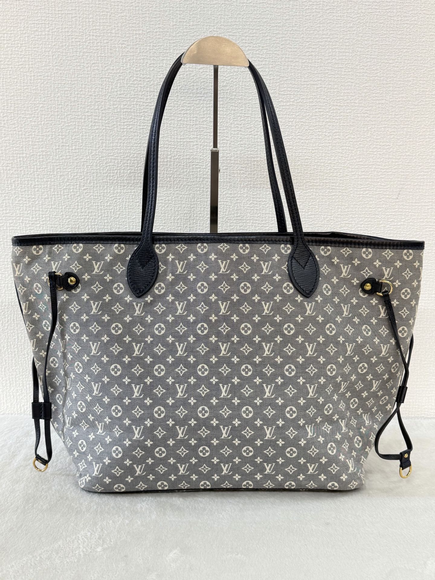 LOUIS VUITTON Monogram Denim Neverfull Shouldlerbag