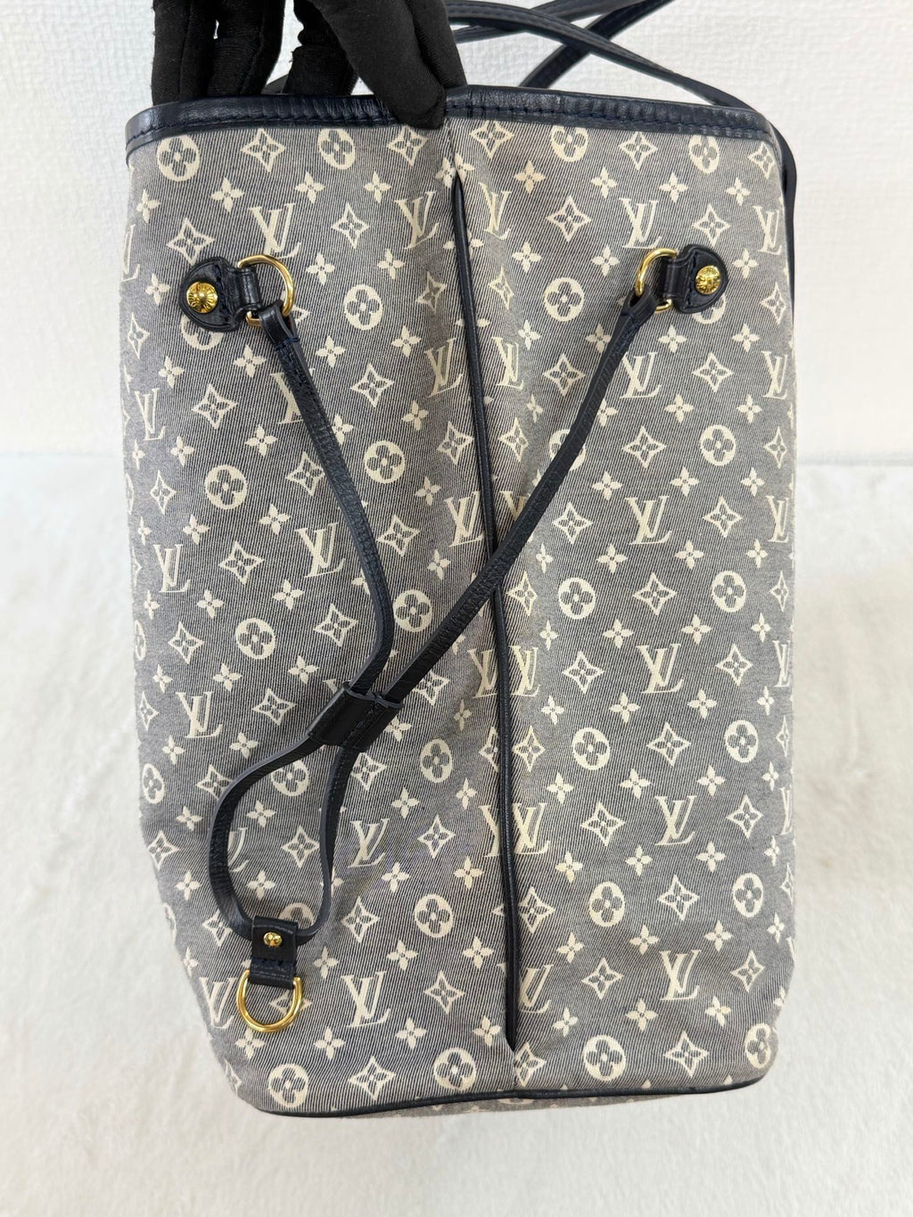 LOUIS VUITTON Monogram Denim Neverfull Shouldlerbag