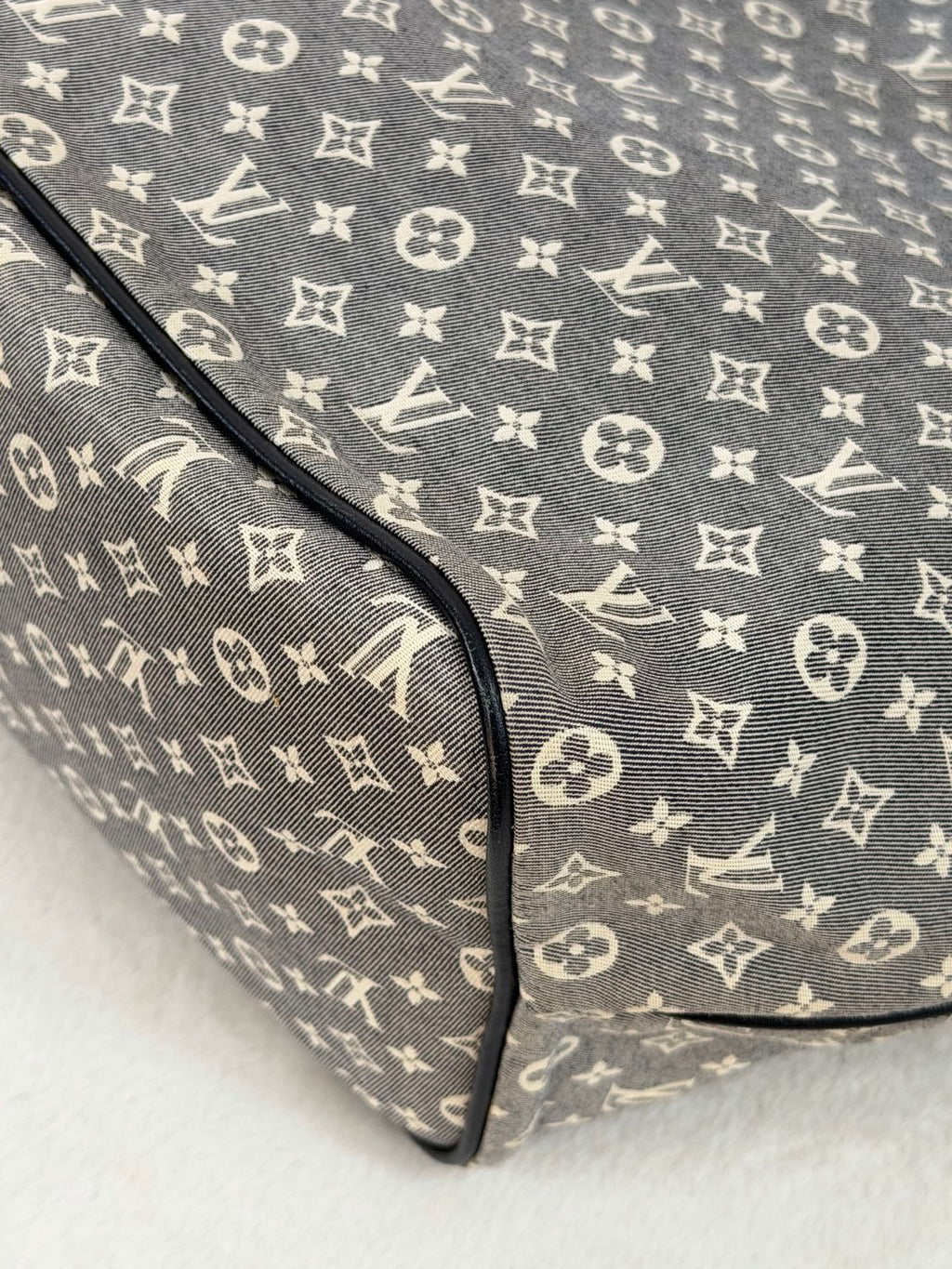 LOUIS VUITTON Monogram Denim Neverfull Shouldlerbag
