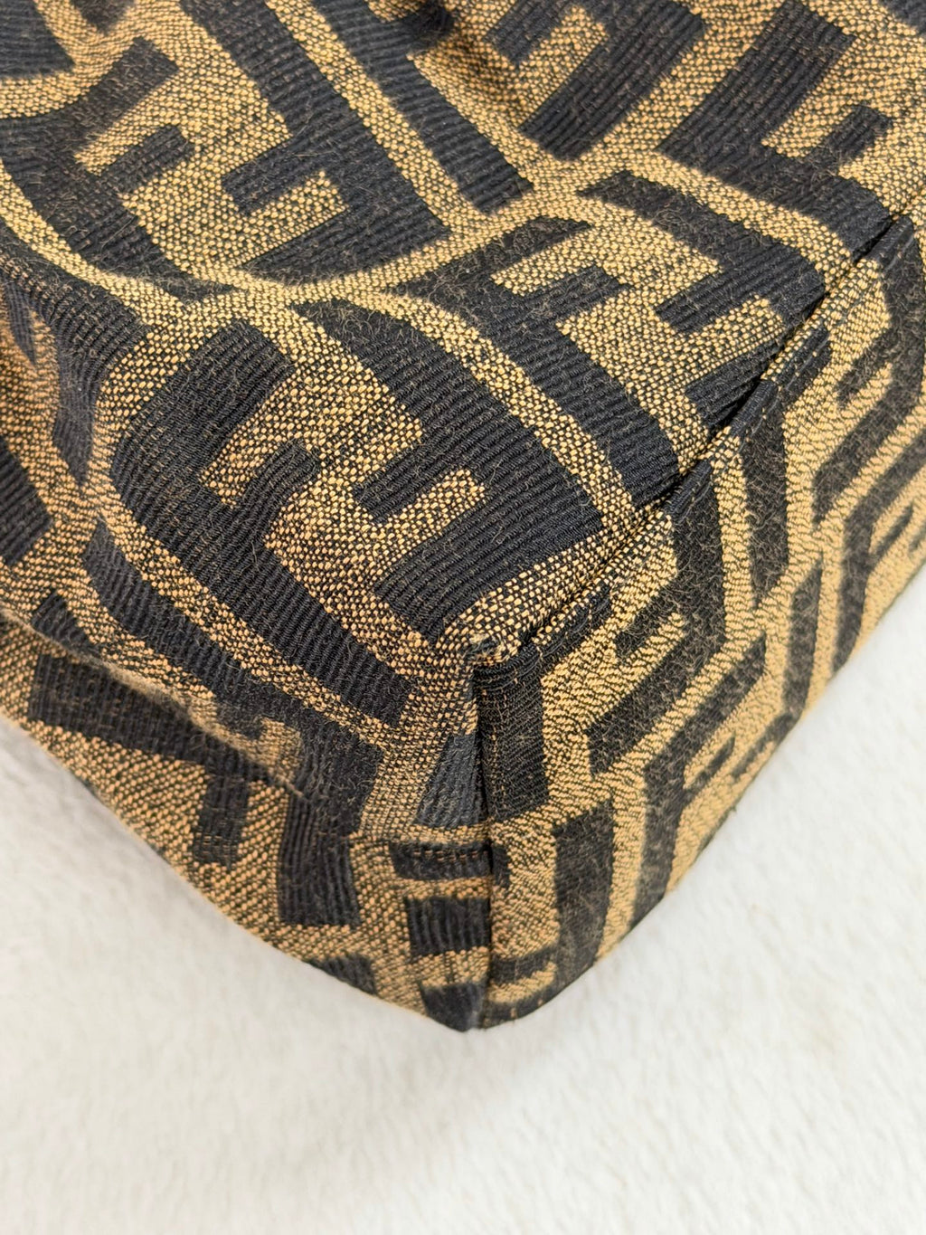 Fendi Zucca Canvas Chef Hobo Bag