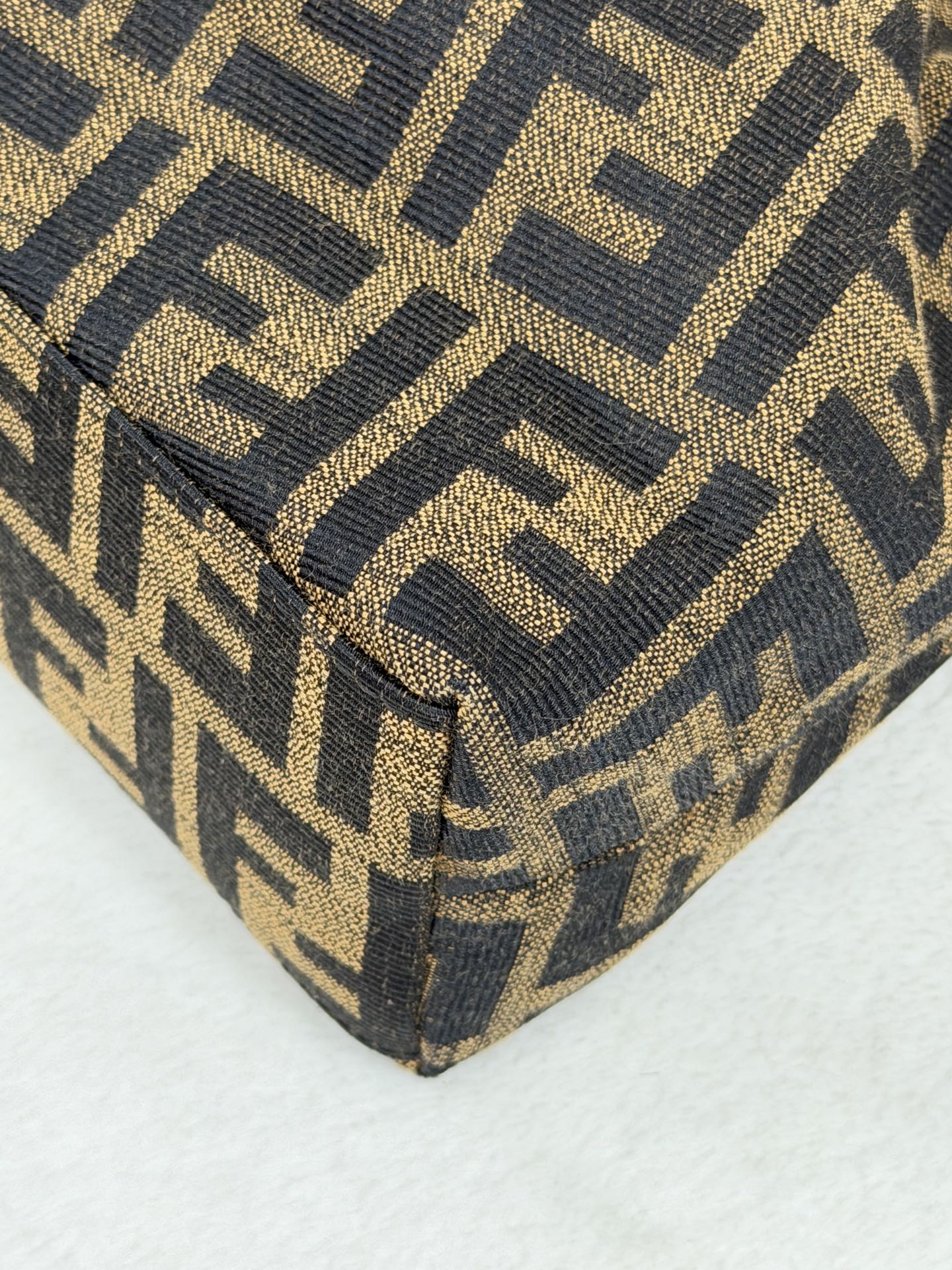 Fendi Zucca Canvas Chef Hobo Bag