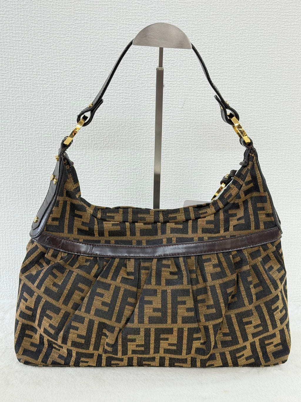 Fendi Zucca Canvas Chef Hobo Bag