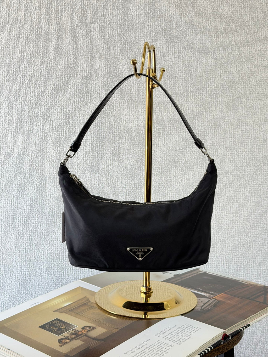 PRADA Tessuto Nylon Accessory Pouch Bag
