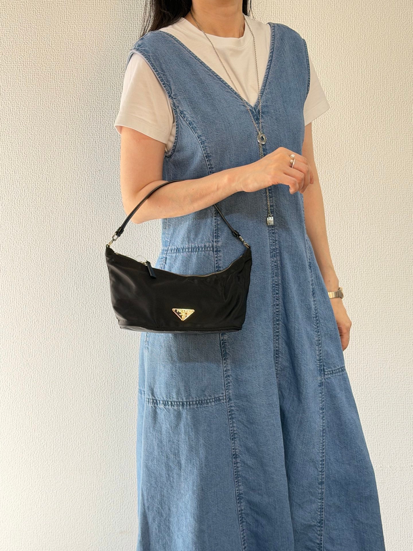 PRADA Tessuto Nylon Accessory Pouch Bag